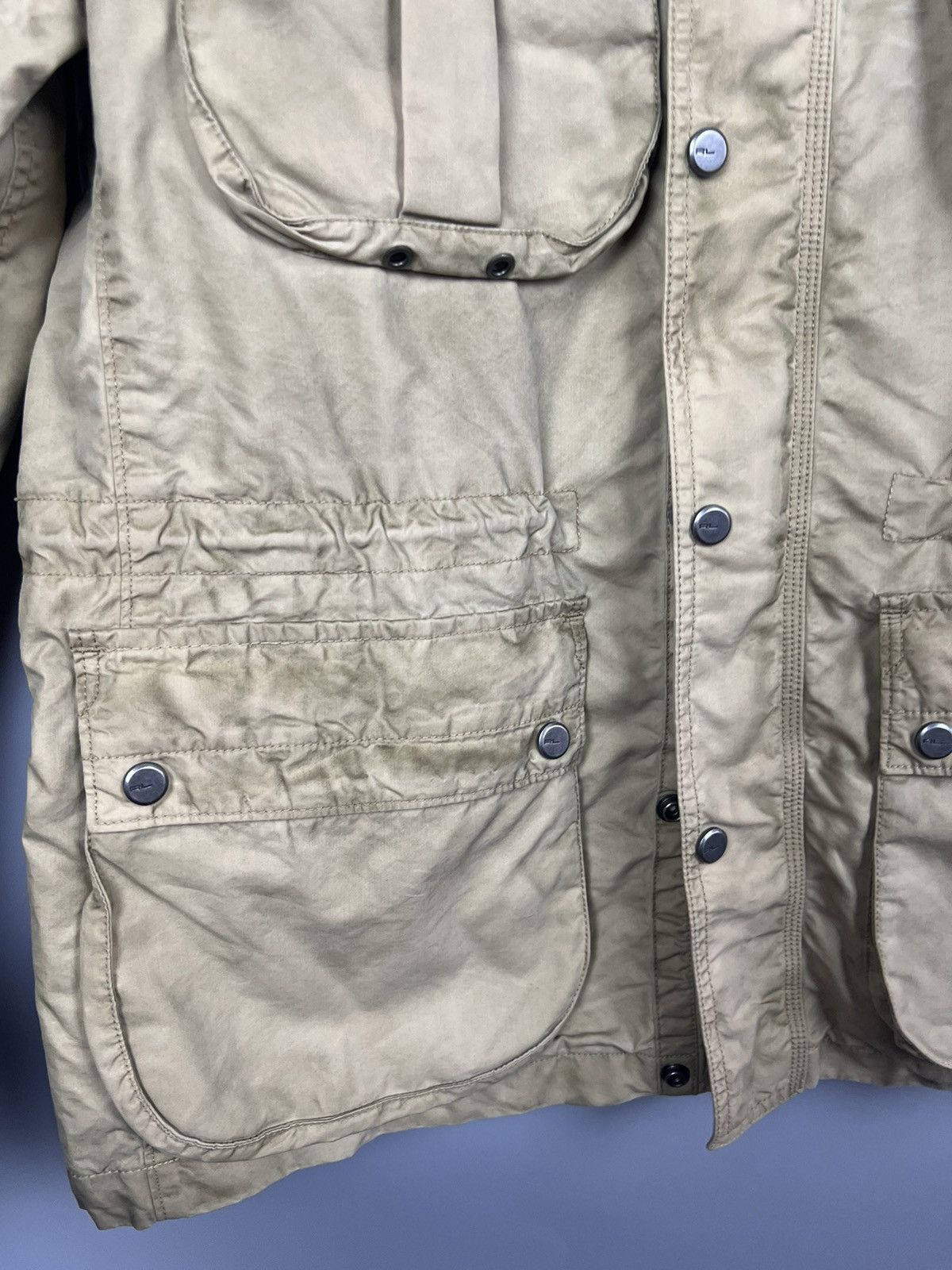 Polo Ralph Lauren (L) POLO RALPH LAUREN Black Label Motorcycle /biker Jacket Size US L / EU 52-54 / 3 - 7 Thumbnail