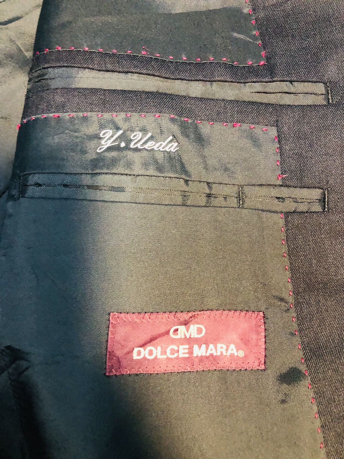 Japanese Brand Dolce Mara Coat Buttoned (23) Size US L / EU 52-54 / 3 - 8 Thumbnail