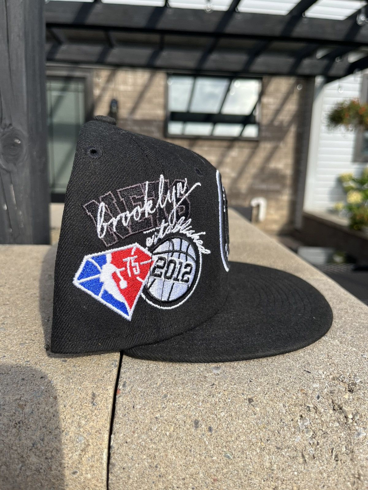 New Era New Era Brooklyn Net’s “Back Half” 59Fifty Fitted Hat Size ONE SIZE - 2 Thumbnail
