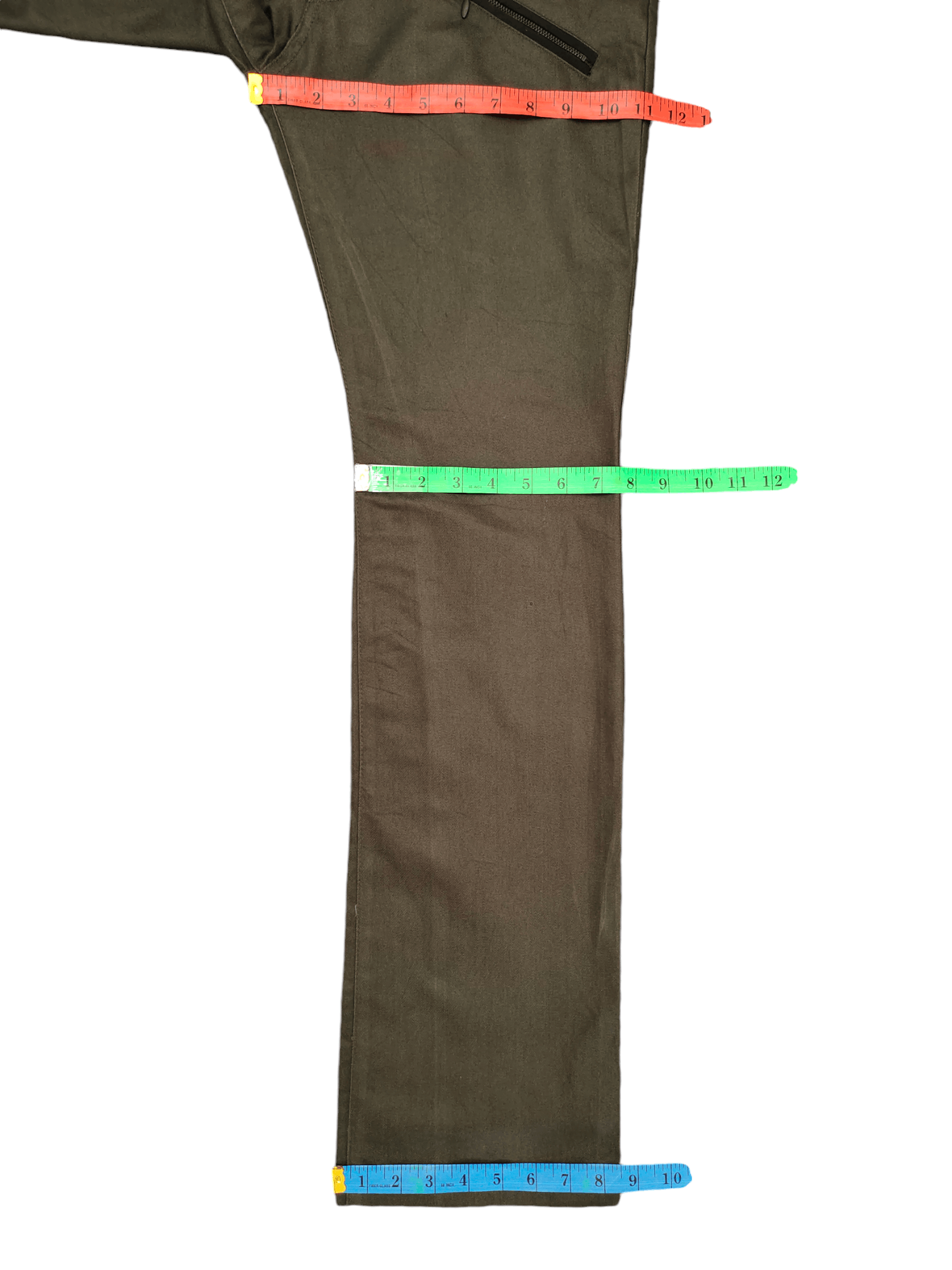 semanticdesign Flare Pants Semantic Design Buckle Back Trouser Bootcut Y2k Size US 31 - 11 Thumbnail