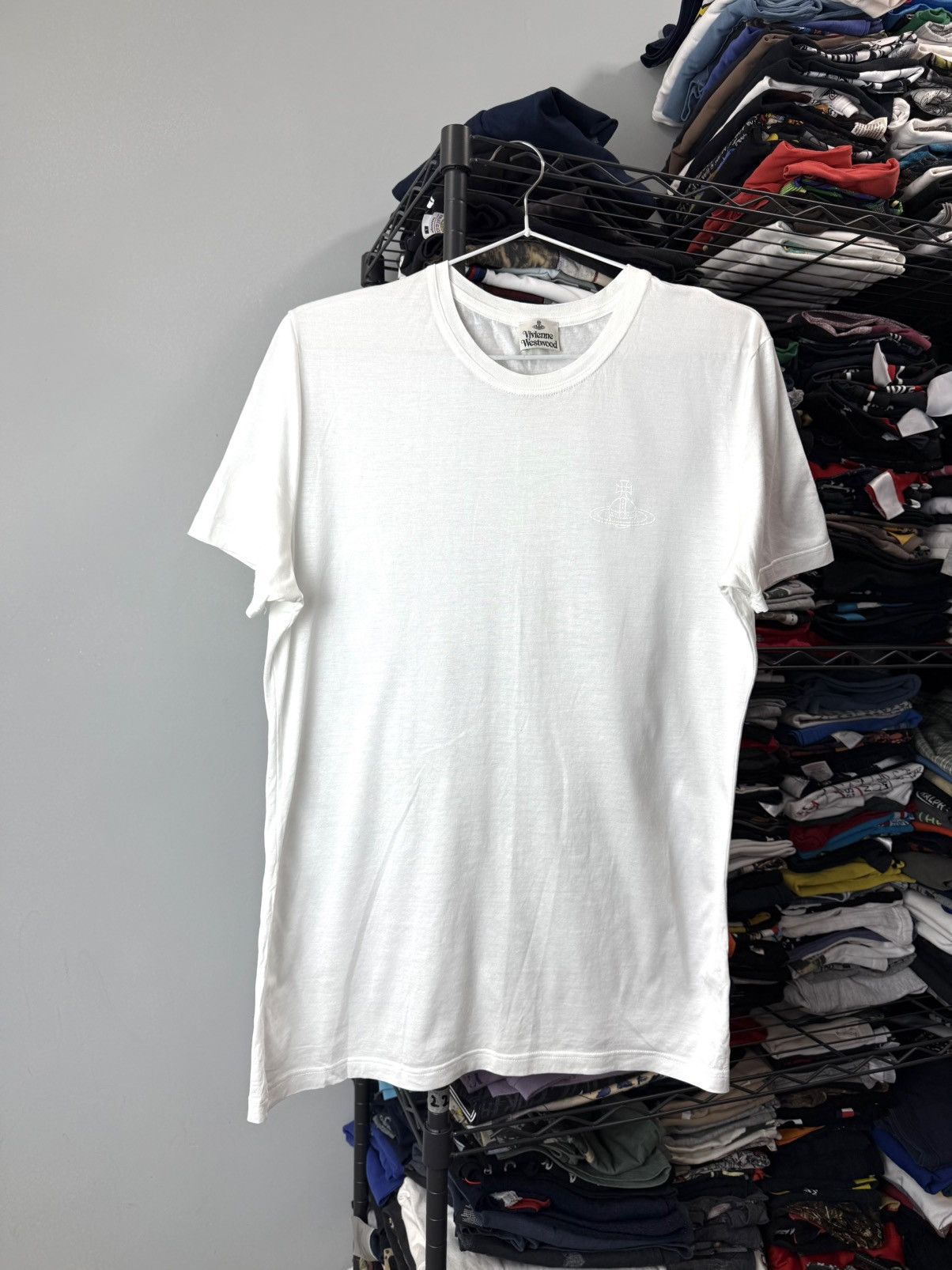Vivienne Westwood Luxury Vivienne Westwood Logo T Shirt Size M / US 6-8 / IT 42-44 - 1 Thumbnail