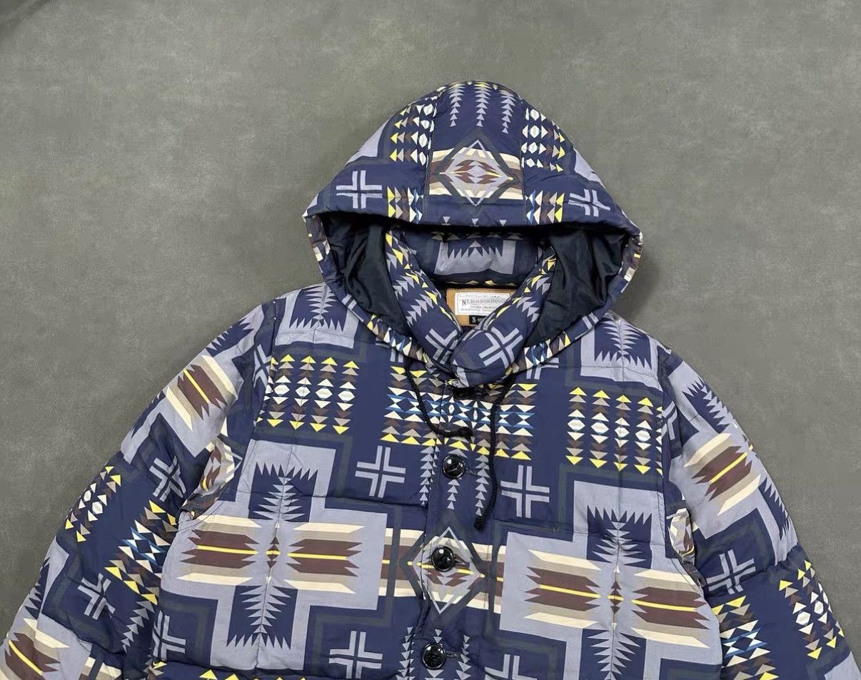 Neighborhood NEIGHBORHOOD ORT N-JKT Ethnic Style Hooded Down Jacket J16 Size US S / EU 44-46 / 1 - 3 Thumbnail
