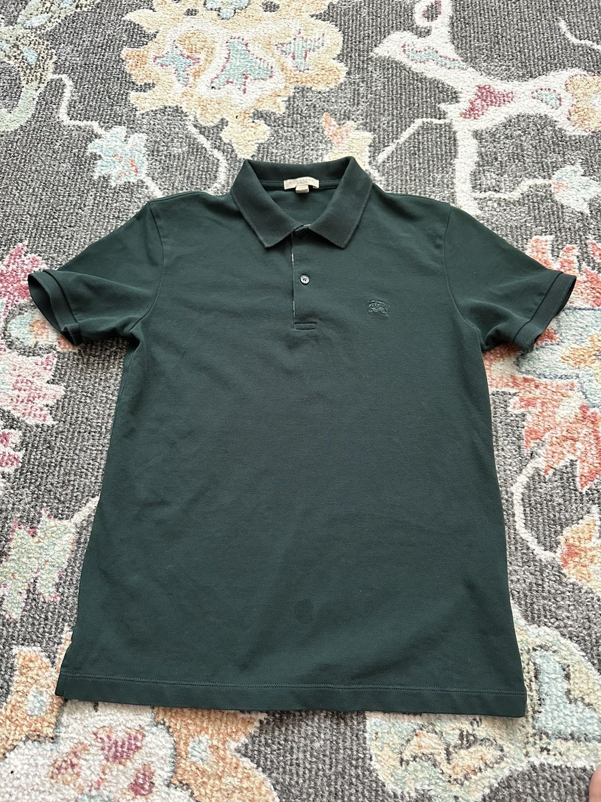 Burberry Burberry Check Placket Polo Size US S / EU 44-46 / 1 - 1 Thumbnail