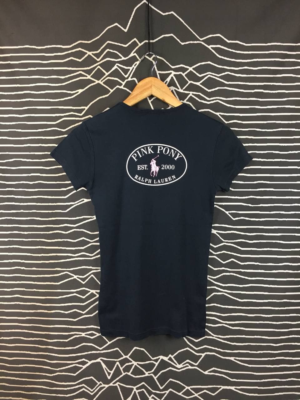 Ralph Lauren Vtg Ralph Lauren Pink Pony Big Logo Made In Usa Tee Size M / US 6-8 / IT 42-44 - 2 Thumbnail