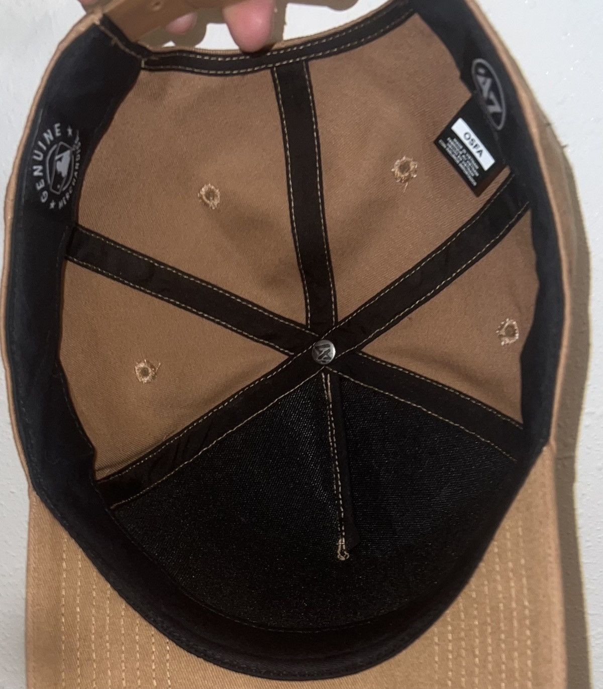 47 Brand Dodgers 47 Brand Brown Hat Size ONE SIZE - 4 Thumbnail