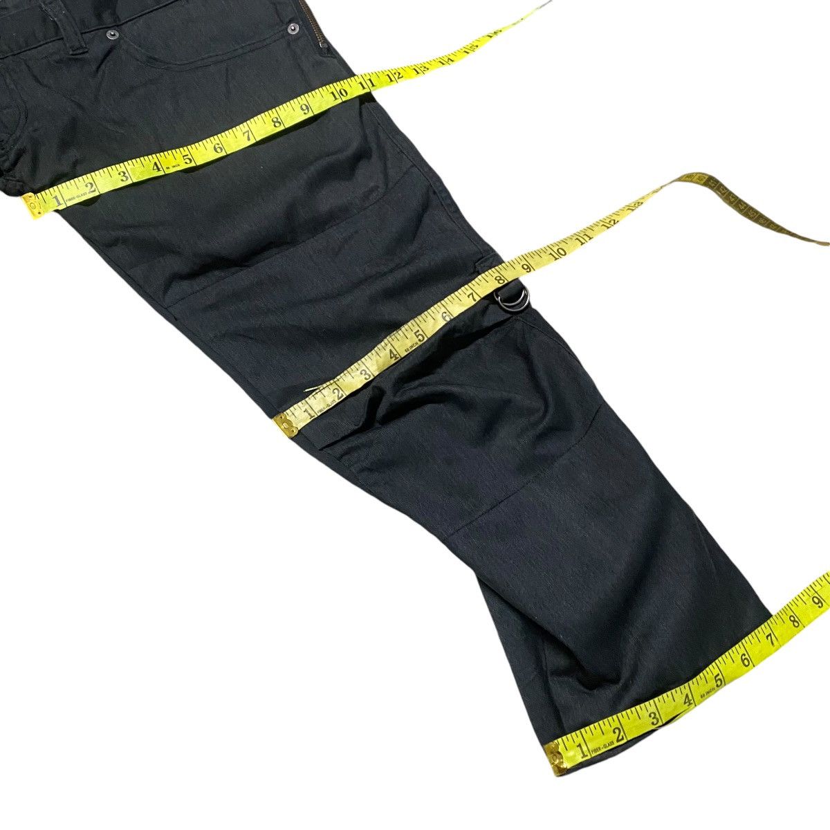PPFM PPFM Asymmetrical Layered Cropped Pants Size US 32 / EU 48 - 18 Thumbnail
