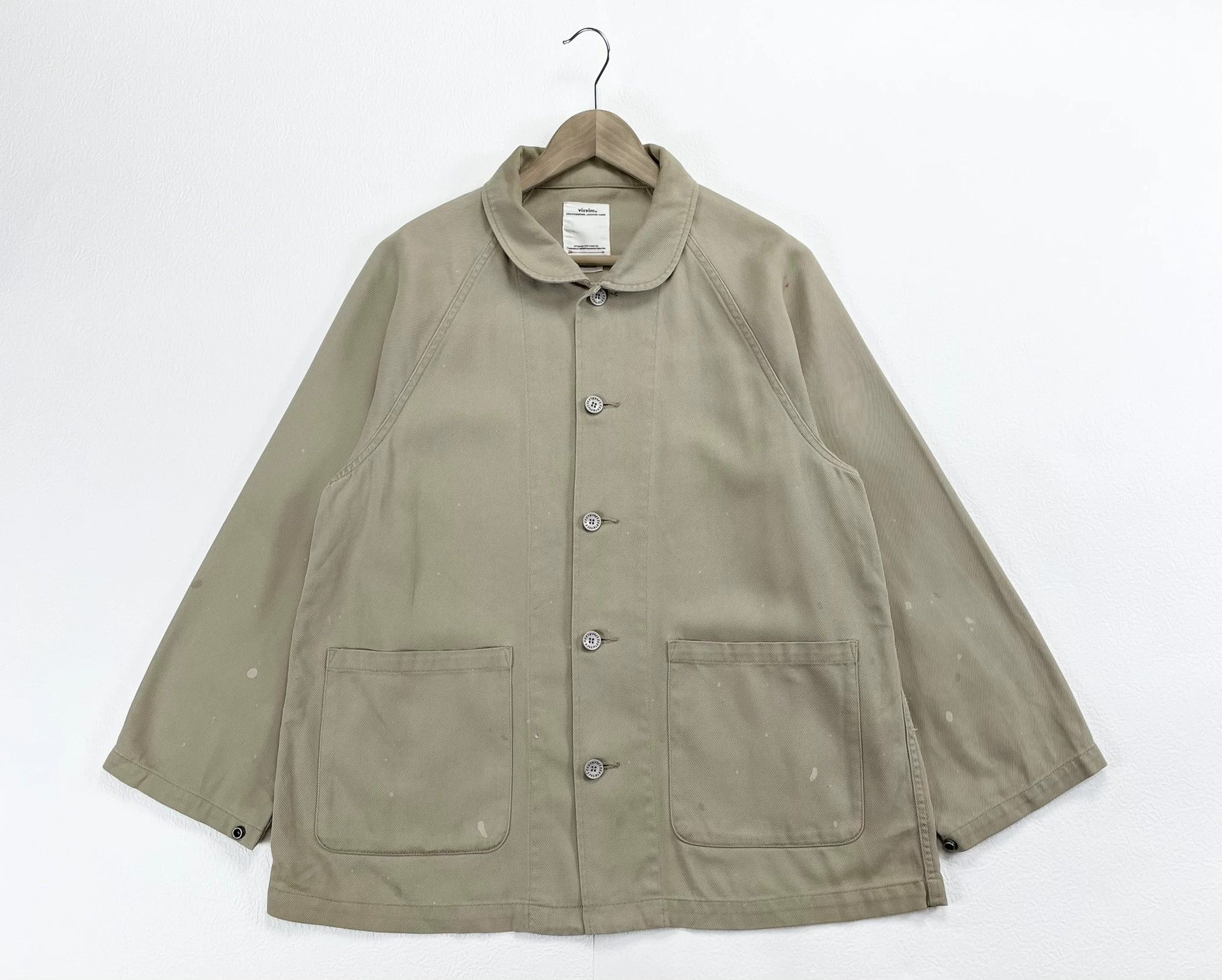 Visvim Visvim Potomac Coverall HP Tiger Oil Stain Workwear Jacket Size US M / EU 48-50 / 2 - 1 Thumbnail