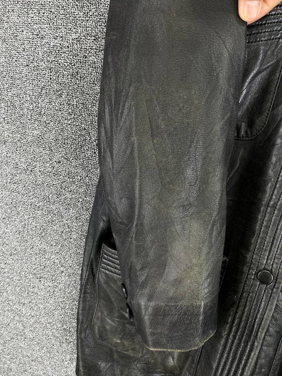 Pierre Balmain Vintage Pierre Balmain Luxury Button Up Leather Jacket Size M / US 6-8 / IT 42-44 - 19 Thumbnail