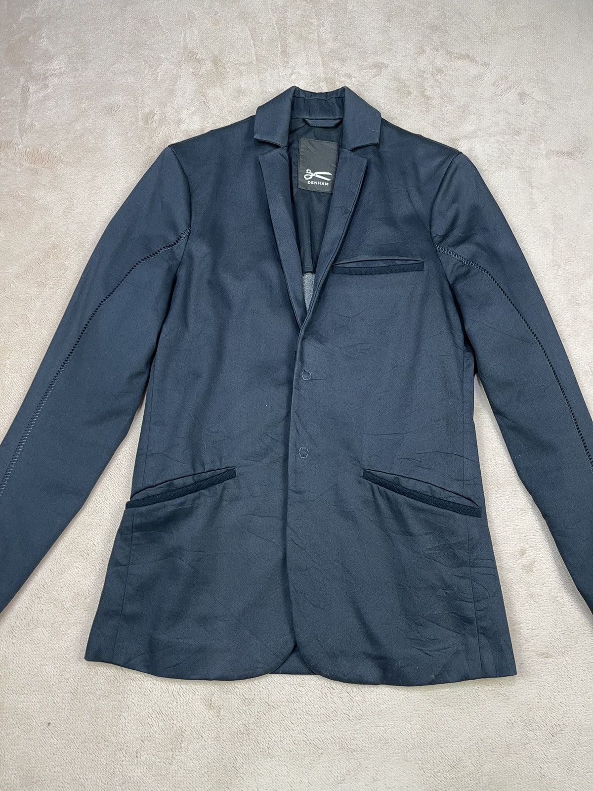 DENHAM DENHAM THE JEAN MAKER Cotton Blazers Jacket Size US XS / EU 42 / 0 - 2 Thumbnail