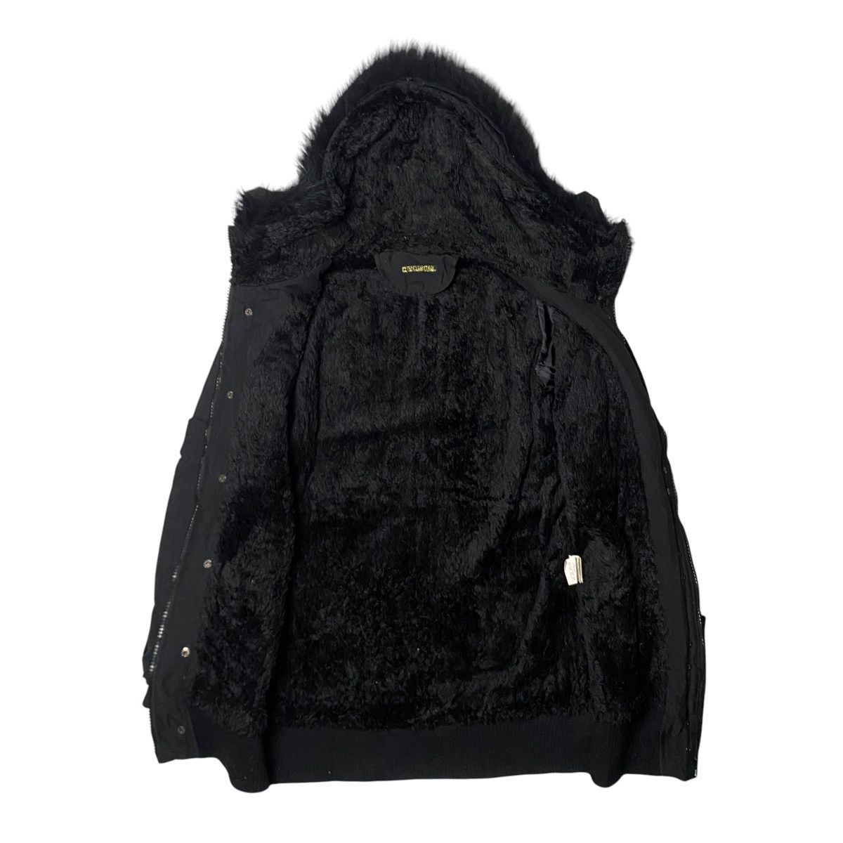 Le Grande Bleu (L.G.B.) 2000's ClubClub Fur Faux Parka Jacket Size US M / EU 48-50 / 2 - 8 Thumbnail