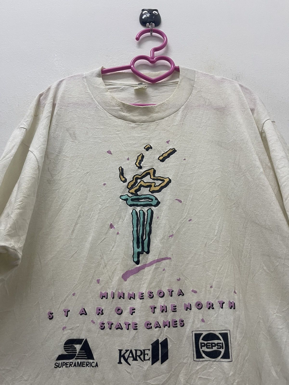 Pepsi Rare Vintage MINNESOTA Star Of The North State Games Pepsi Size US XXL / EU 58 / 5 - 2 Thumbnail