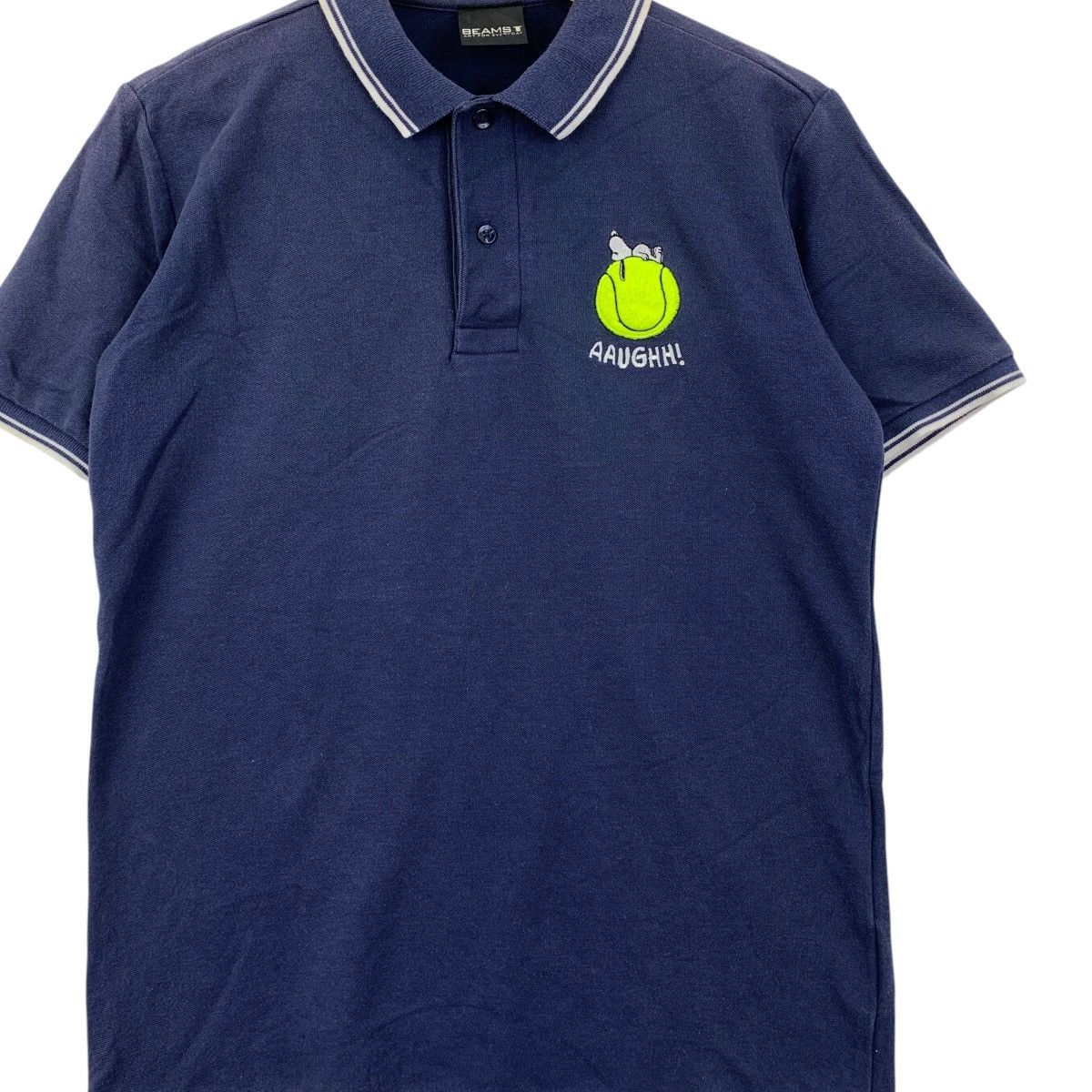 Beams Plus BEAMS PLUS x PEANUTS Snoopy Tennis Polo Tee Shirt Top Size US M / EU 48-50 / 2 - 3 Thumbnail