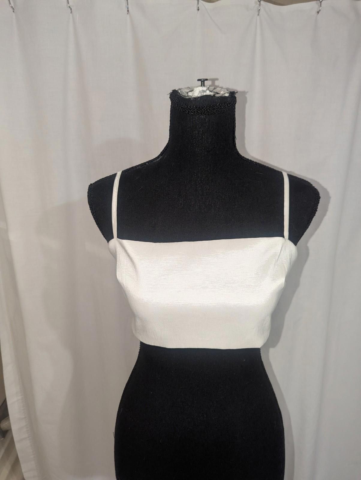 Designer NWT MORE TO COME Carson Cami Bralette Top in White Size S / US 4 / IT 40 - 1 Thumbnail