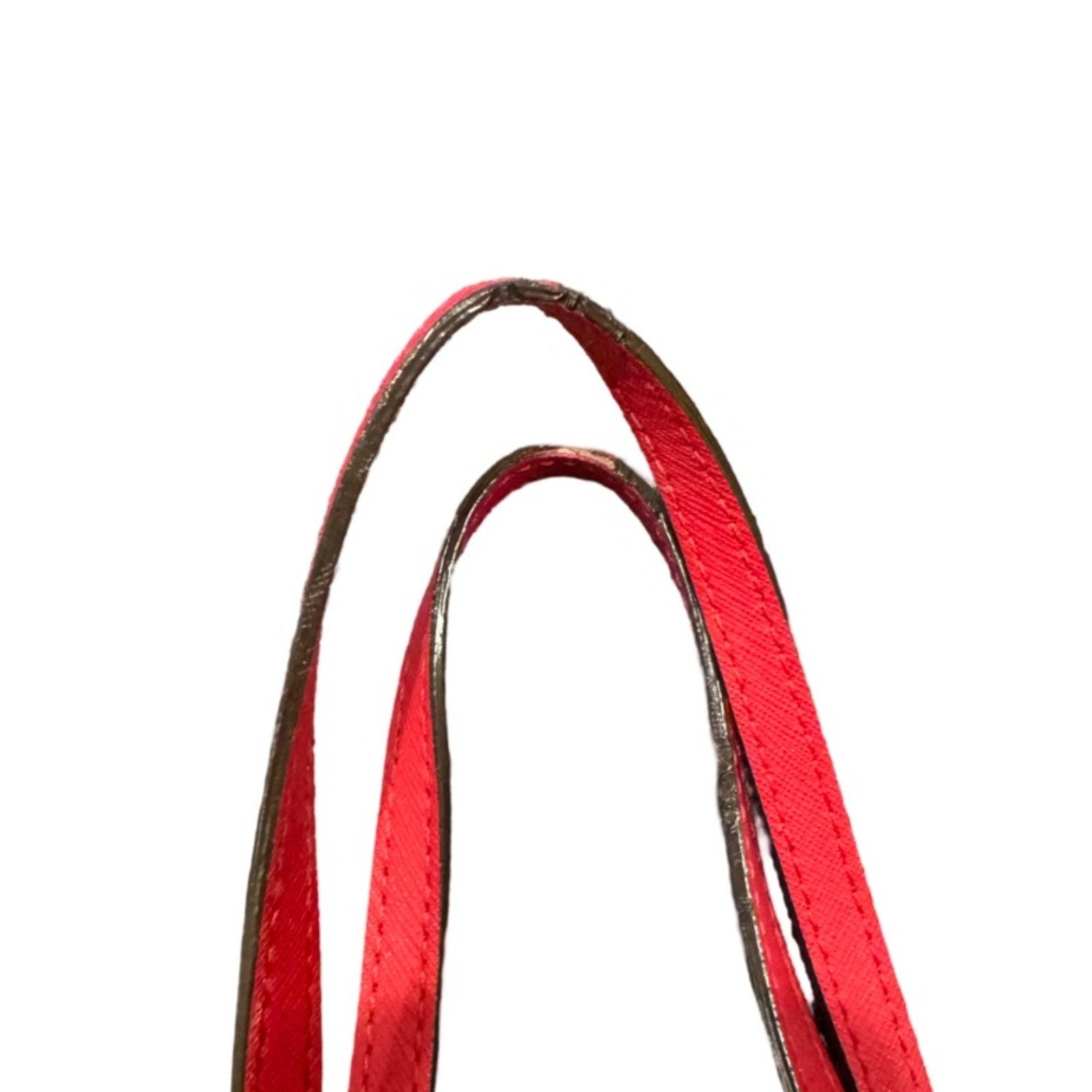 Michael Kors MICHAEL Michael Kors Saffiano Leather Top Handle Bag - Red Size ONE SIZE - 8 Thumbnail