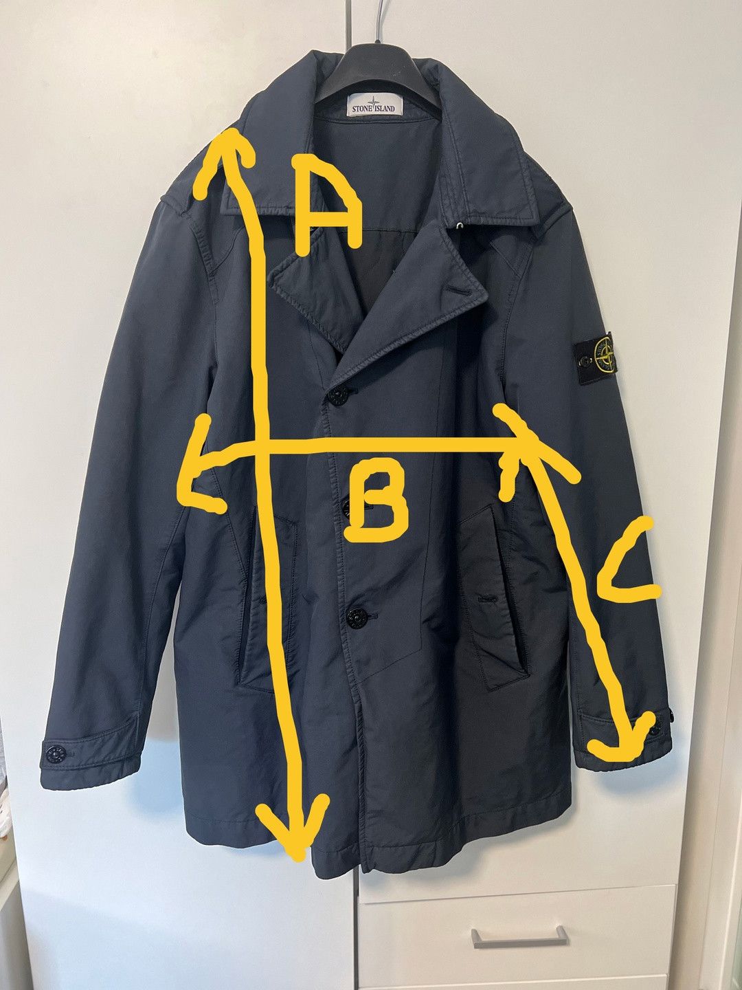 Stone Island Stone Island David TC Coat Navy Blue size XL Size US XL / EU 56 / 4 - 14 Thumbnail