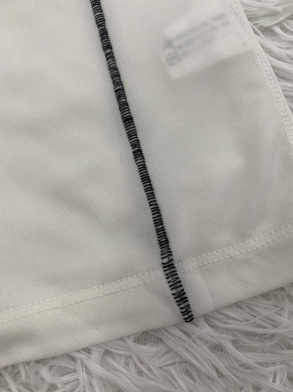 Jean Paul Gaultier Jean Paul Gaultier Stitched Stripe Zipper Short Sleeve Mesh Size US S / EU 44-46 / 1 - 5 Thumbnail