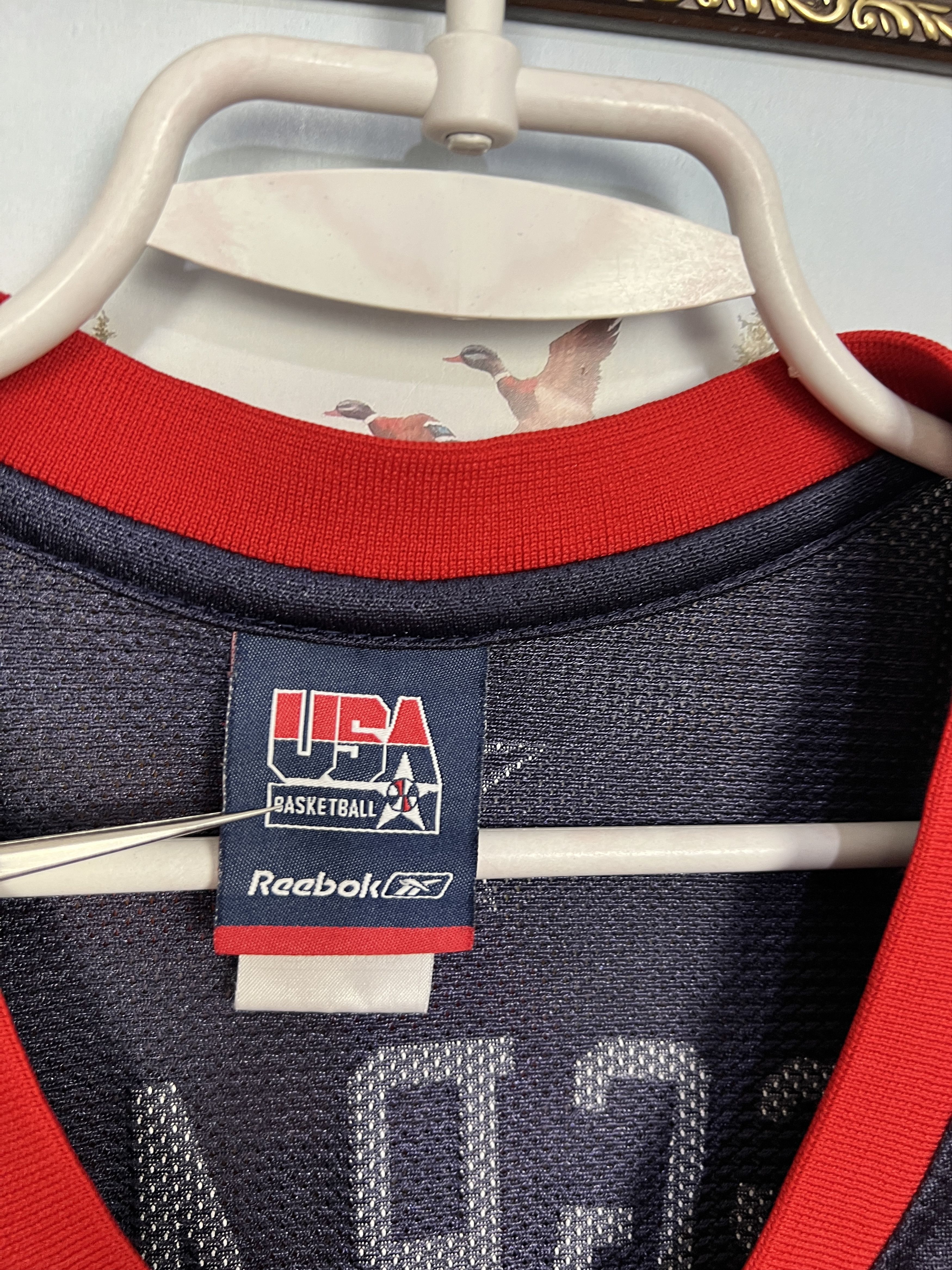 Reebok USA National Team Basketball Jersey #6 McGrady Trikot Size US L / EU 52-54 / 3 - 6 Thumbnail