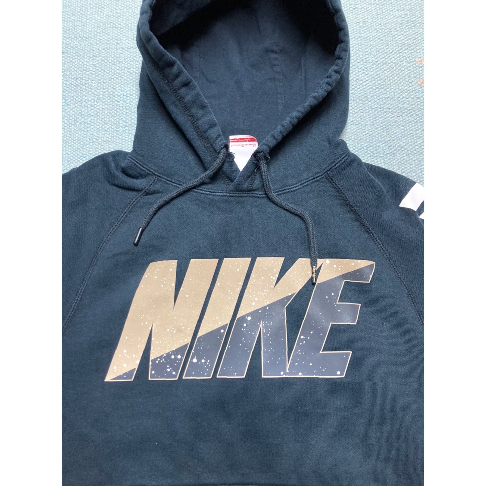 Nike Nike Pullover Hoodie Sweatshirt Spellout Logo Black Small Adult Mens Hooded Size US S / EU 44-46 / 1 - 2 Thumbnail