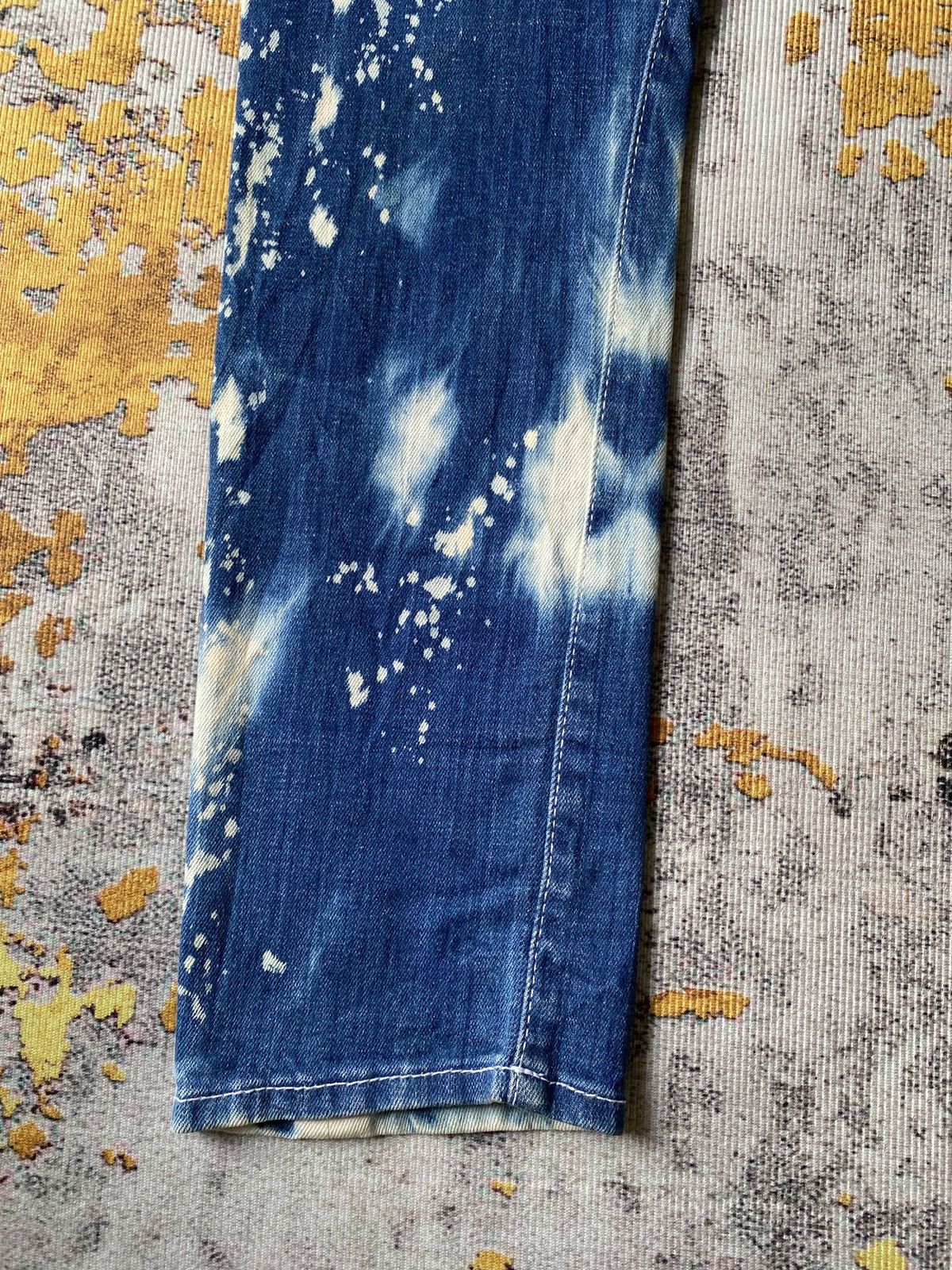 Dsquared2 Snow Acid Wash Strechable Jeans