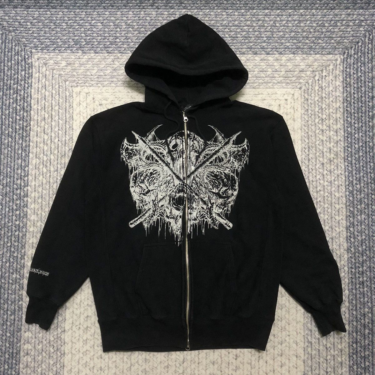 Japanese Brand Rare Cult Tokyo Skull/Punk/Seditionaries Sweater Size US L / EU 52-54 / 3 - 1 Thumbnail