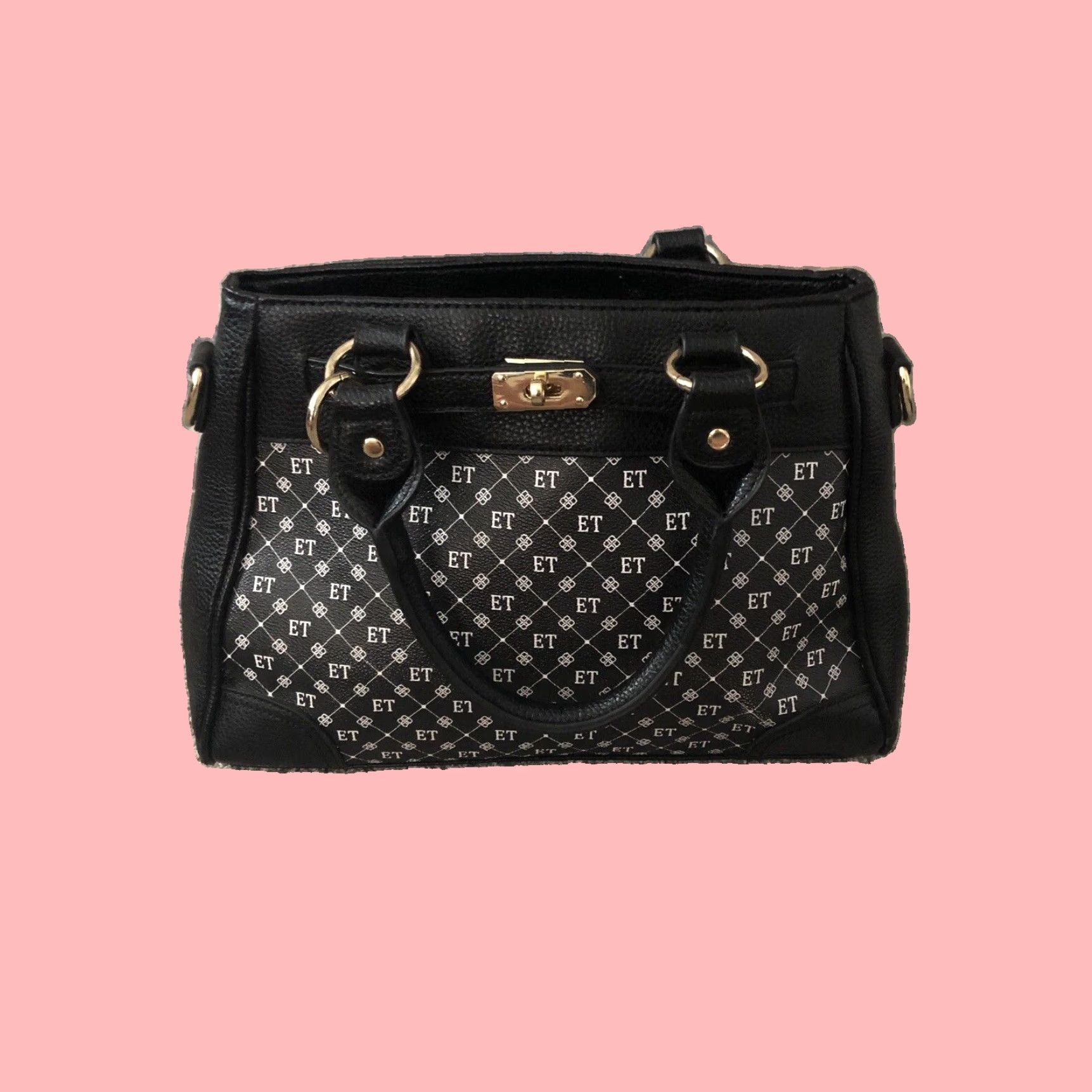 Danbury mint personalized initial black handbag online