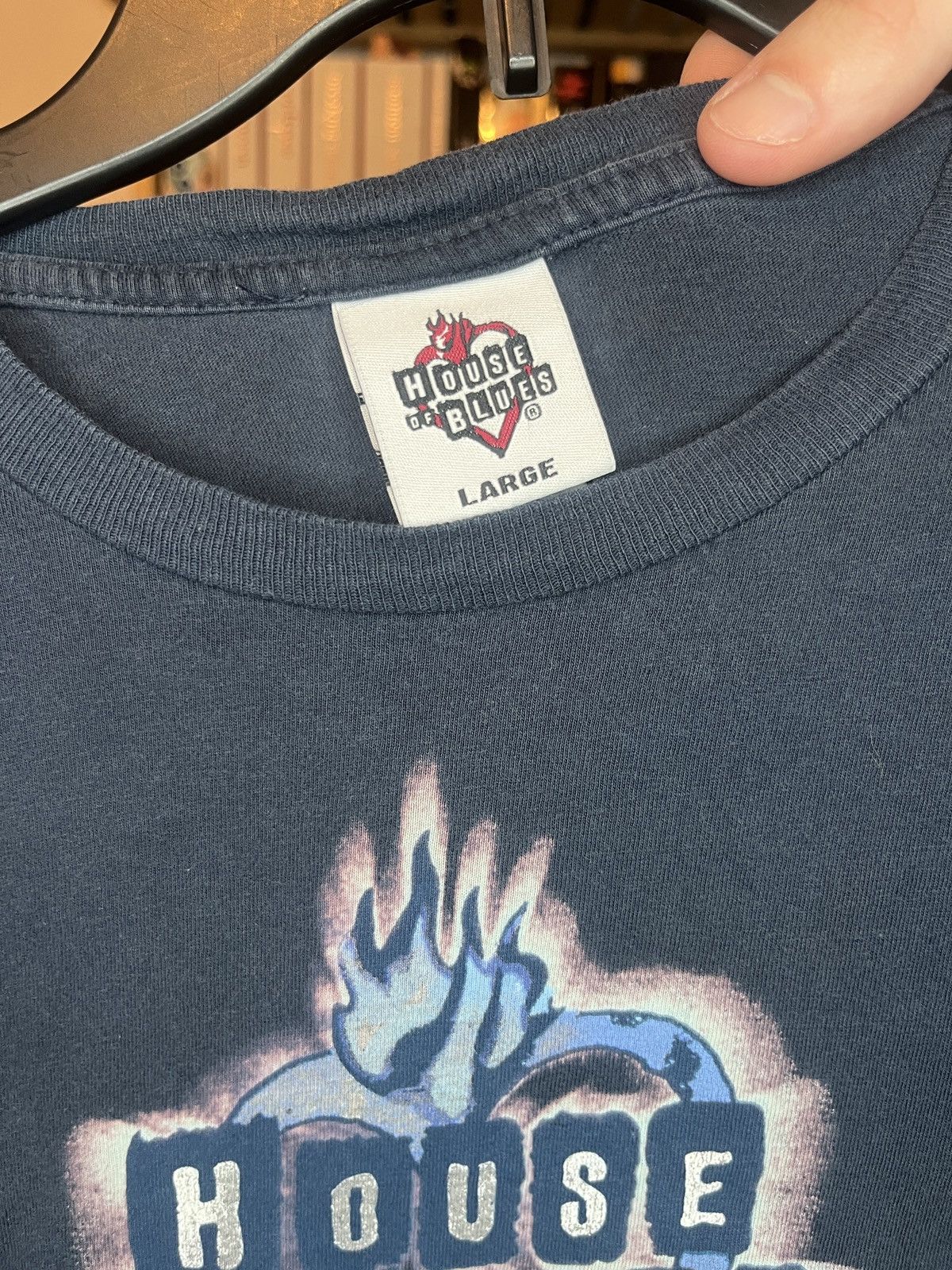 Band Tees × Vintage Vintage Y2K House of Blues Las Vegas T Shirt Size US L / EU 52-54 / 3 - 3 Thumbnail