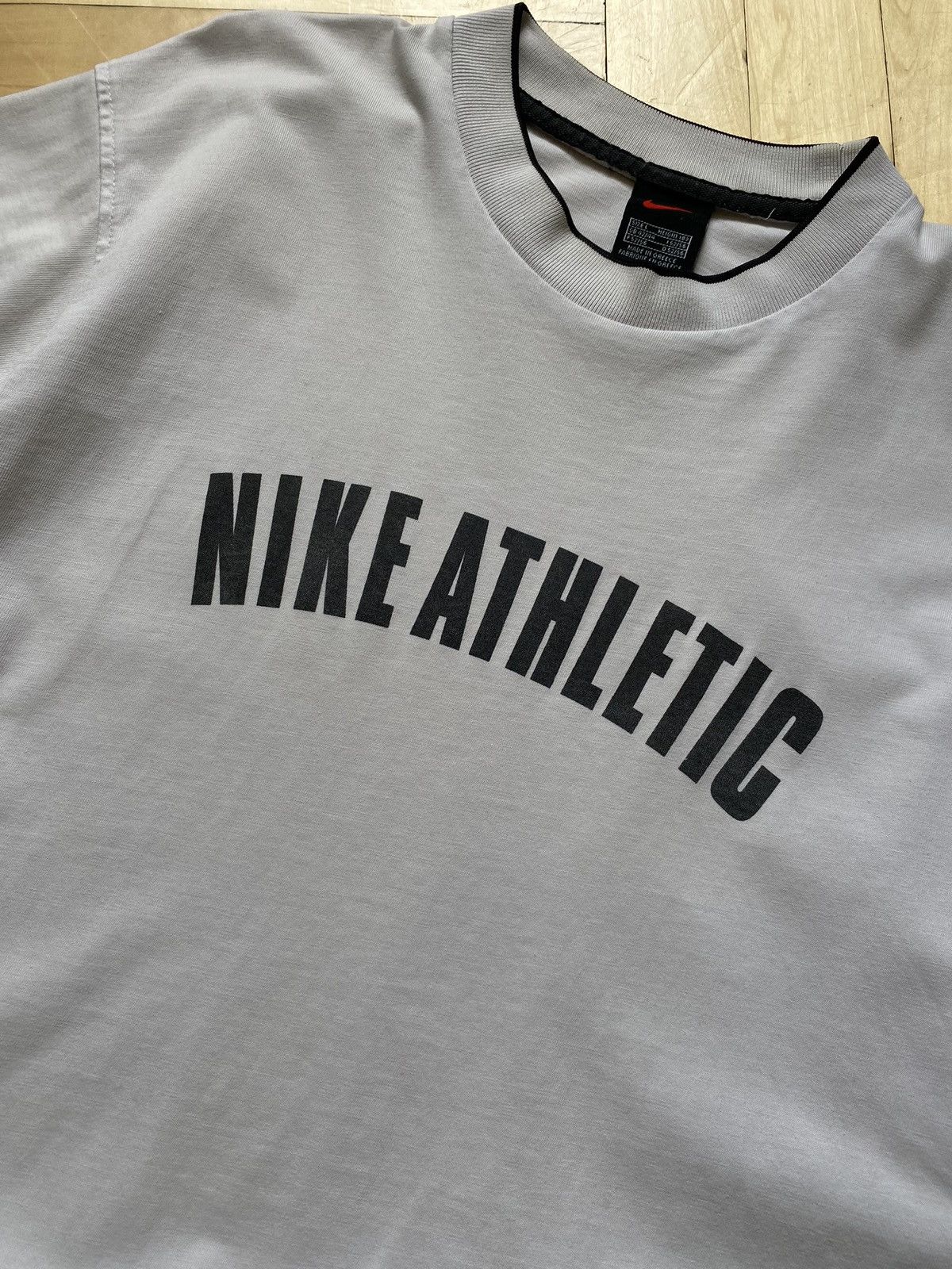 Nike × Vintage Vintage T-shirt Nike Athletic Size US L / EU 52-54 / 3 - 4 Thumbnail