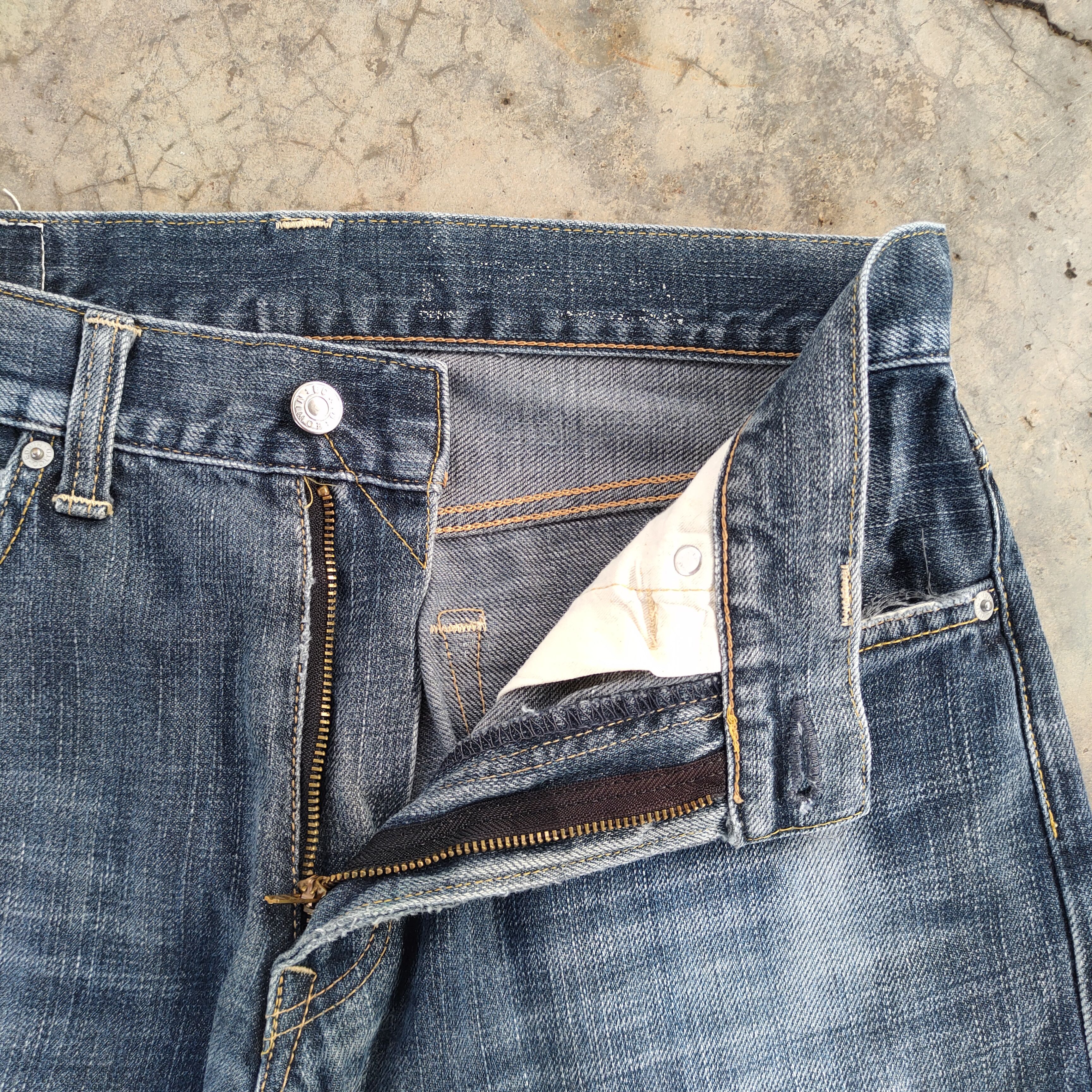 Edwin Edwin vintage faded jeans denim pants Size US 33 - 9 Thumbnail