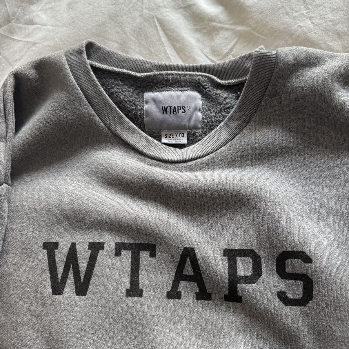 Wtaps WTAPS College Design Crew Sweat Size US L / EU 52-54 / 3 - 1 Thumbnail