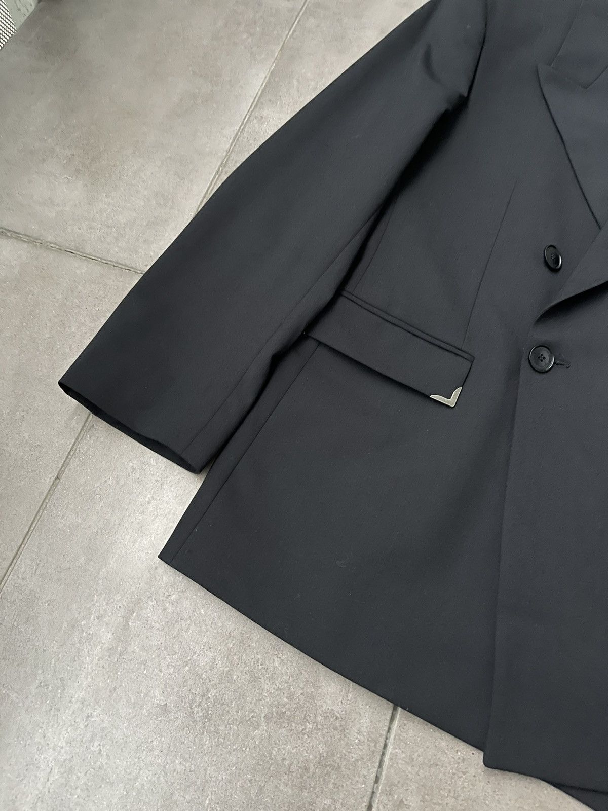 Han Kjobenhavn !DS! AW22 Han Kjobenhavn Boxy Suit Black Blazer Size 40R - 14 Thumbnail
