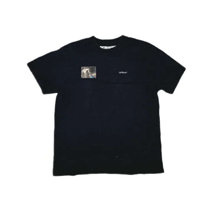 Off-White Casual Stylish Round Neck T-Shirt 0079