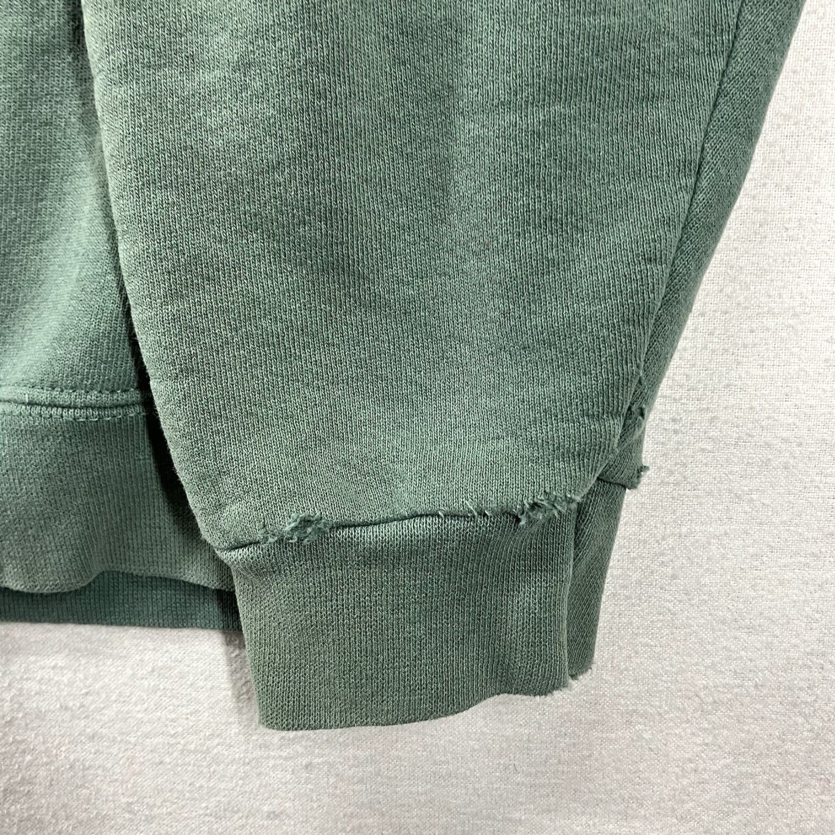 Nike VINTAGE Nike Sweatshirt Mens XL Big Front Embroidered Swoosh Faded Sage Grunge Street 90s USA Skater Crew Neck Long Sleeve Pullover Cotton Polyester Size US XL / EU 56 / 4 - 6 Thumbnail