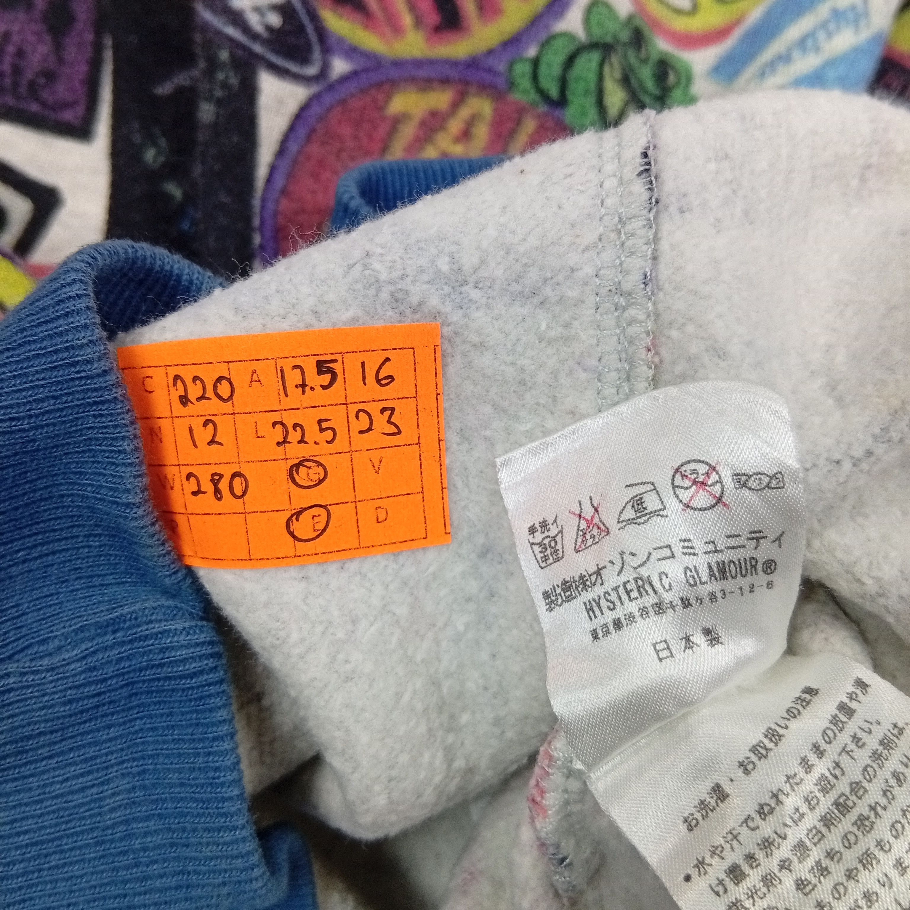 Hysteric Glamour × Japanese Brand × Vintage Hysteric Glamour Sweatshirt c220n12 Size US XS / EU 42 / 0 - 6 Thumbnail