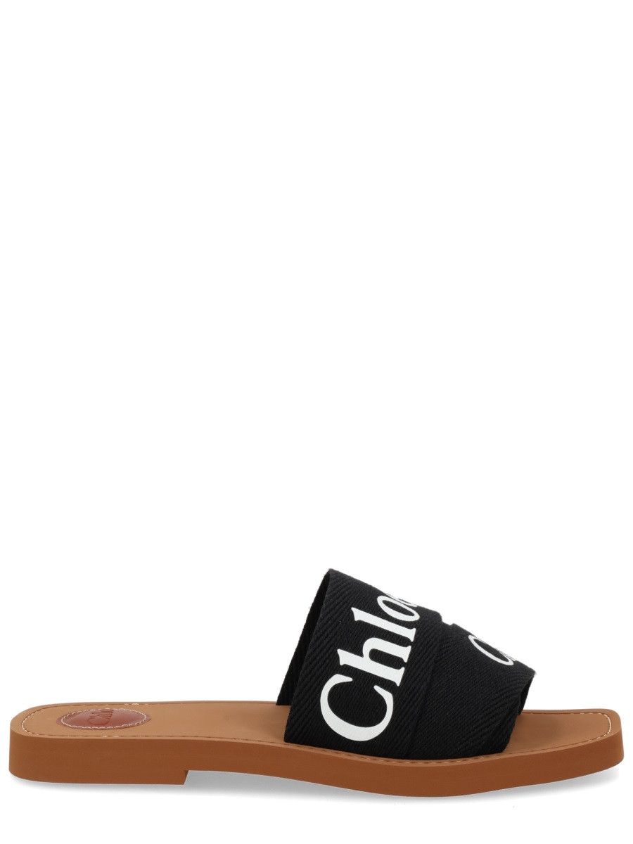 Chloe Chloé Sandal Slide "Woody" - Black (IT 36) Size US 6 / IT 36 - 1 Thumbnail
