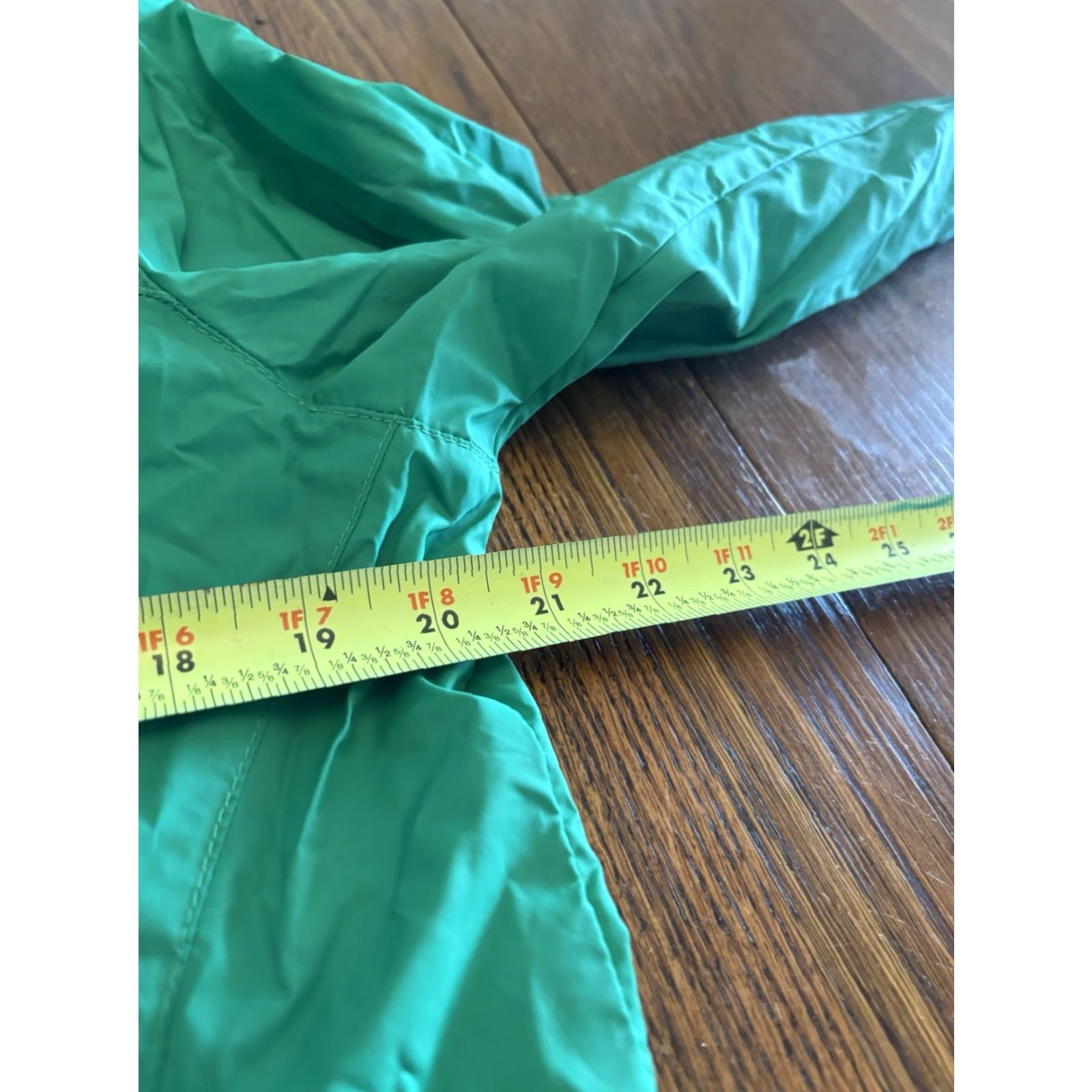 Vintage Columbia Jacket Womens L Full Zip Windbreaker Hooded Outdoor Green C5 Size L / US 10 / IT 46 - 3 Thumbnail