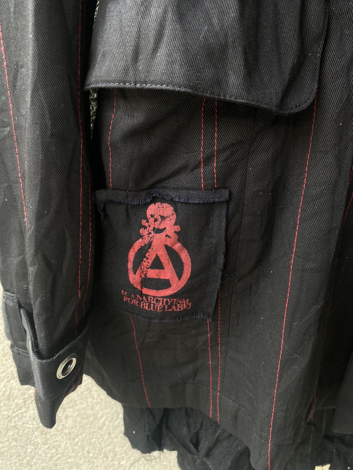 Japanese Brand Anarchyism Plus H.Naoto Punk Skull Fashion Design Jacket Size US S / EU 44-46 / 1 - 7 Thumbnail