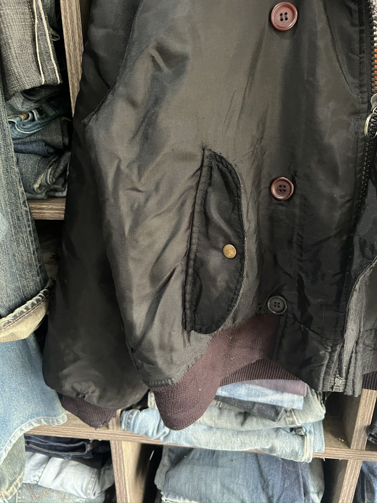 Other 🔥Vintage Pulloveria Flight Jacket With Hoodie Size US L / EU 52-54 / 3 - 8 Thumbnail