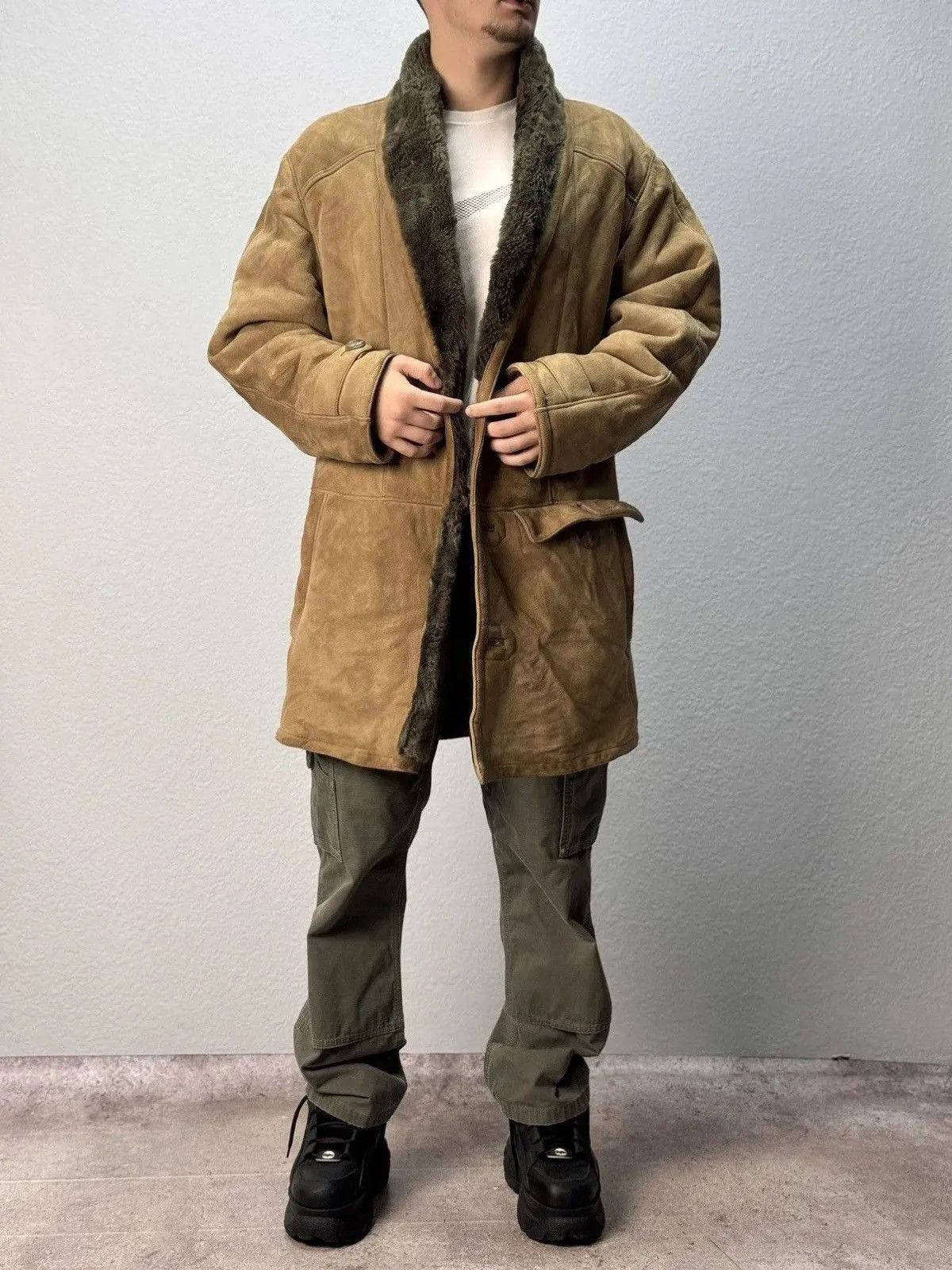 If Six Was Nine × Vintage × Yohji Yamamoto Avant Garde If Six Was Nine Fur Hood Style Jacket MA1 Size US L / EU 52-54 / 3 - 2 Thumbnail