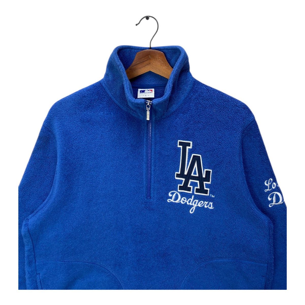 MLB MLB LA Dodgers Fleece Half Zip Embroidery Logo Size L Size US L / EU 52-54 / 3 - 2 Thumbnail