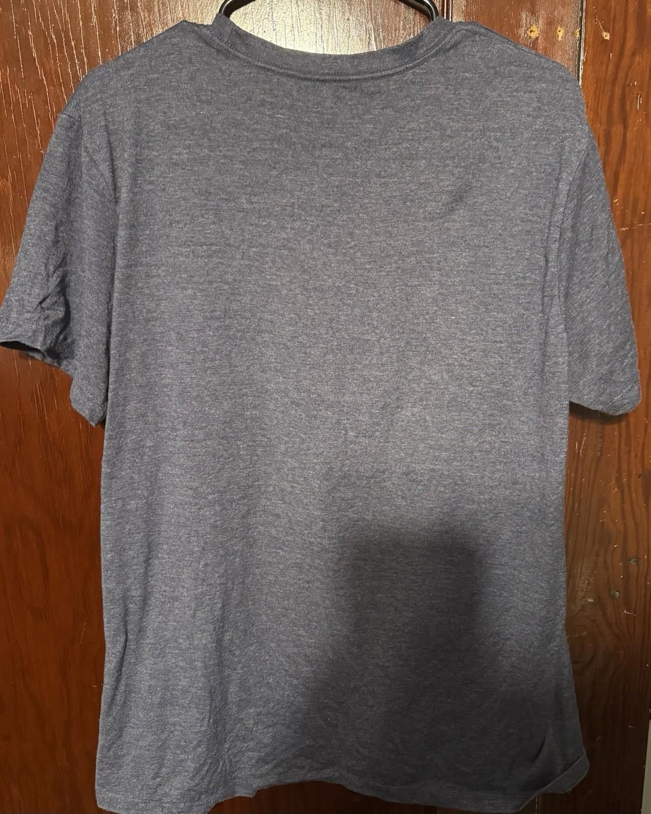 The Unbranded Brand New England Patriots T Shirt Men L Blue Tee NFL Football Size ONE SIZE - 2 Thumbnail