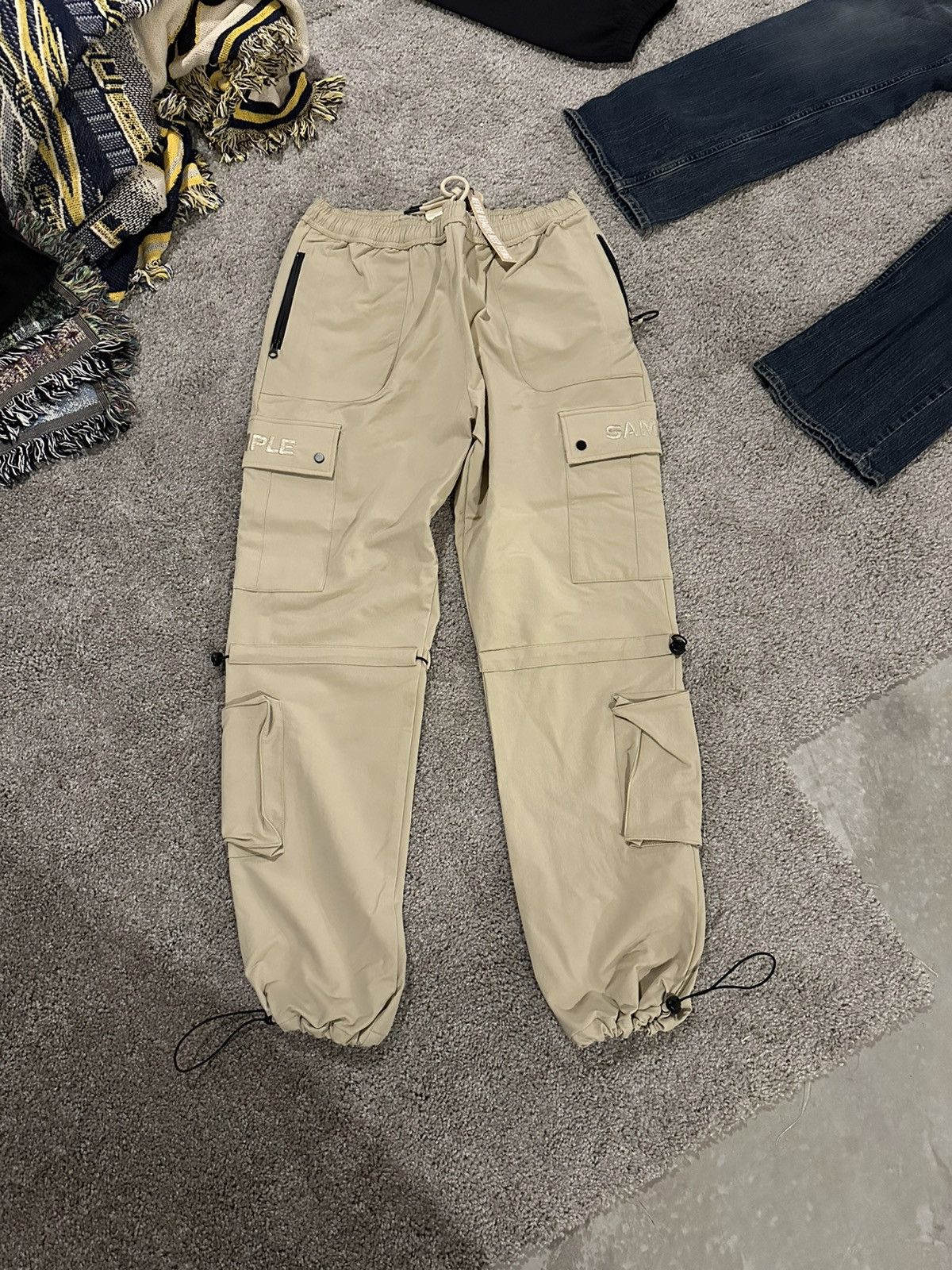 Sample Industries Paratrooper Parachute Pants (DESERT STORM) Size US 34 / EU 50 - 2 Thumbnail