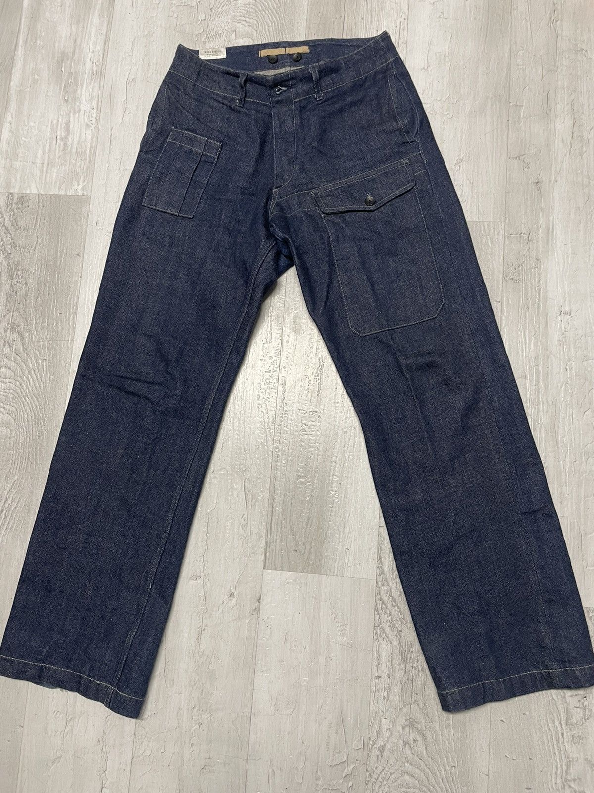 image of Orgueil Japanese Denim in Blue, Men's (Size 32)