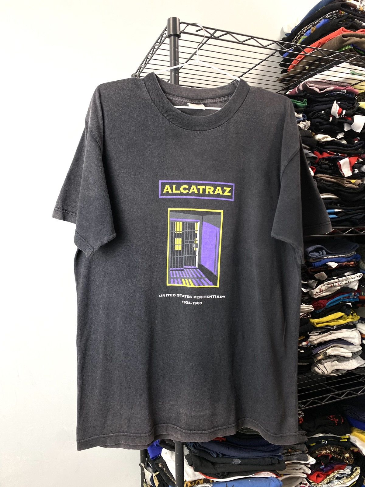Other 💥 Rare! 90’s Vintage Murina Alcatraz USA T Shirt Escape Size US L / EU 52-54 / 3 - 1 Thumbnail