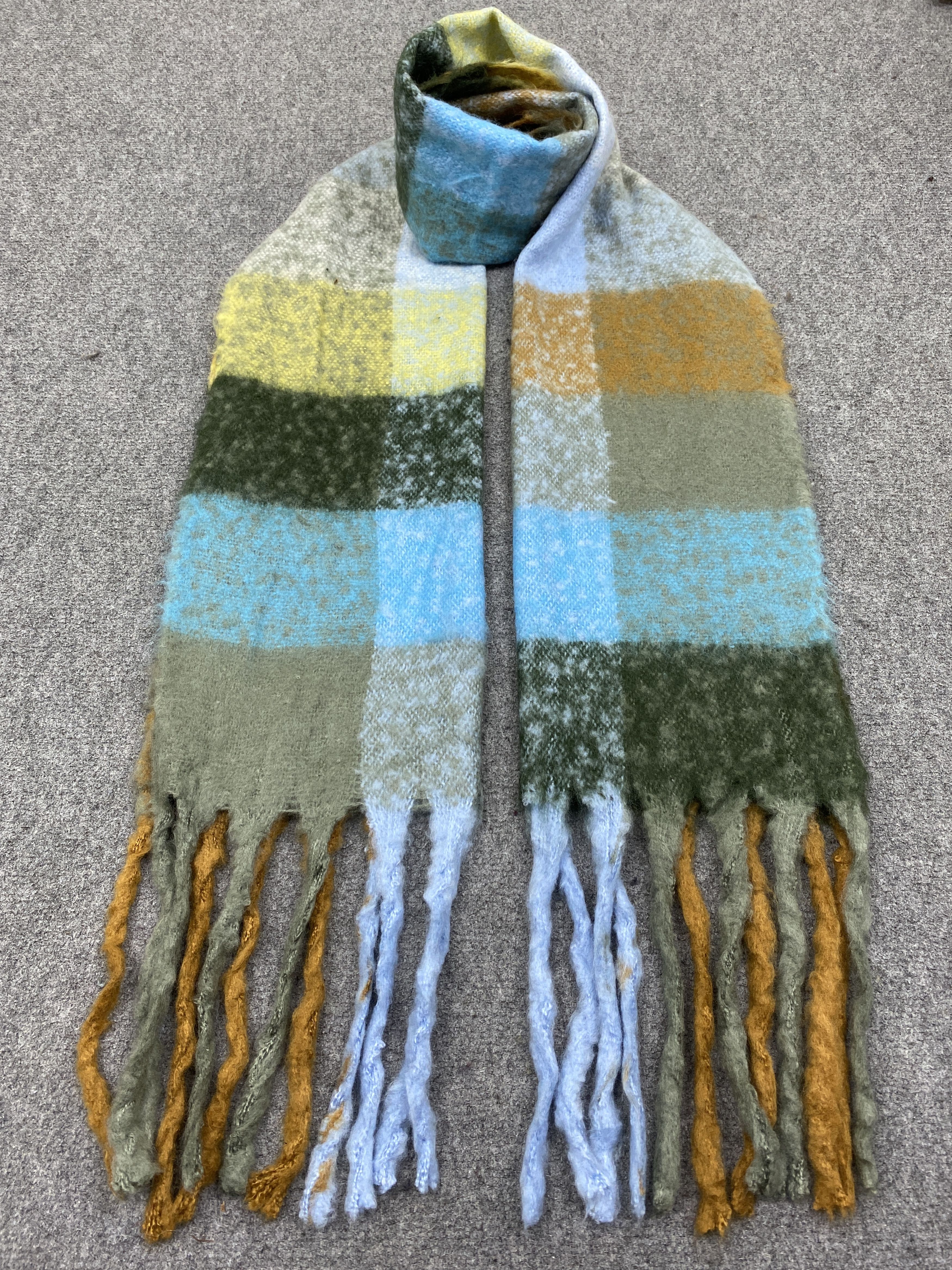 Carven Japanese Brand Mohair Scarf / Muffler / - SC0298 Size ONE SIZE - 1 Thumbnail