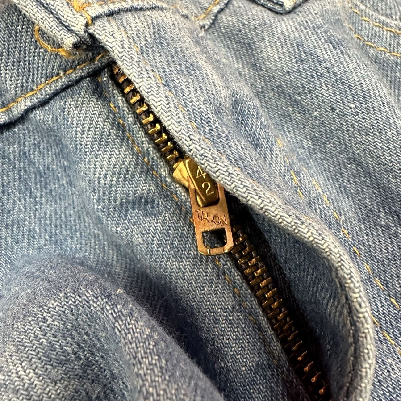 Levi's VINTAGE Levi’s Movin On Denim Jeans Flare 30 x 28 USA Blue Regular Mens 500 Series Erwachsene Size US 30 / EU 46 - 5 Thumbnail
