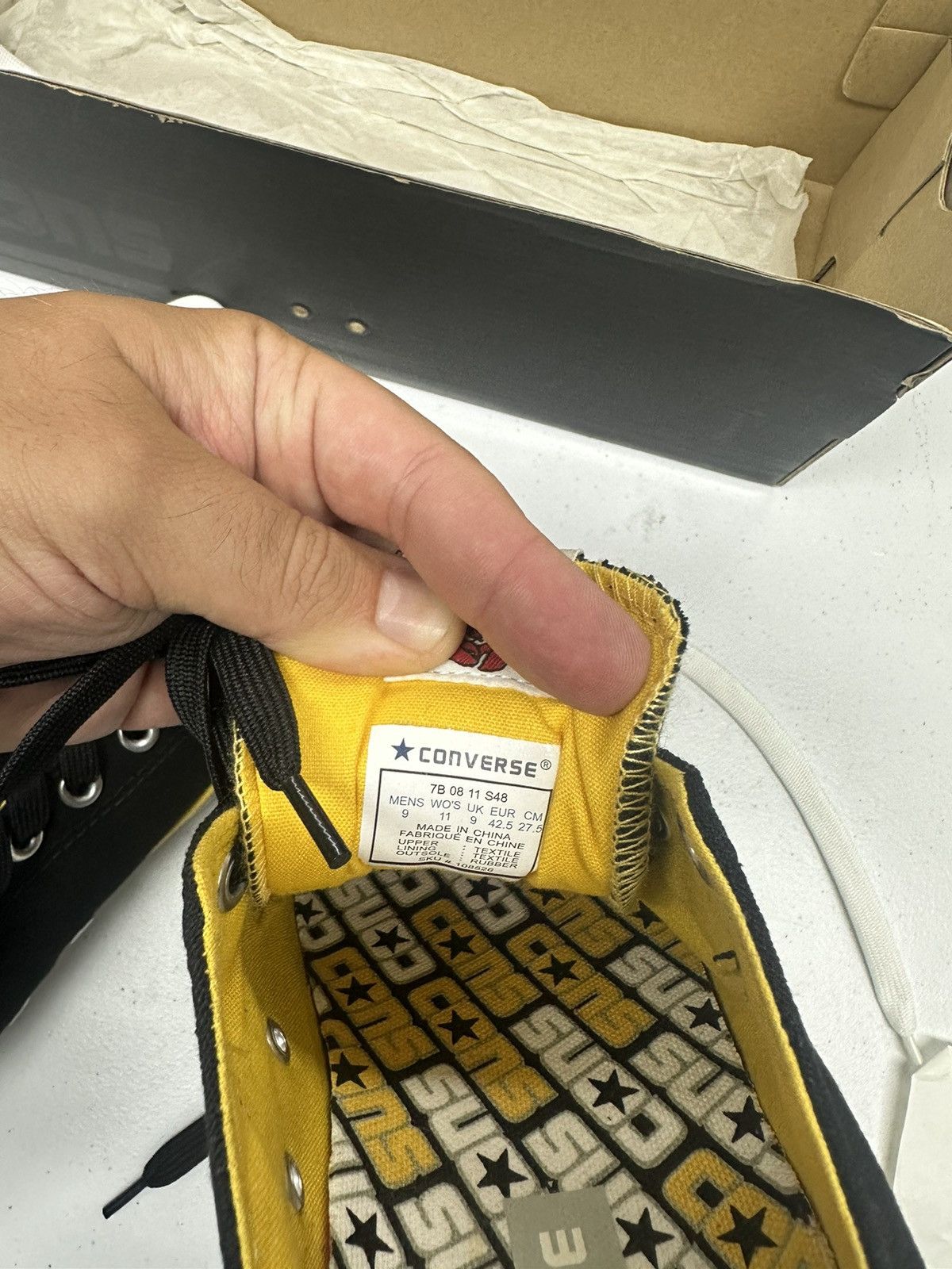 Converse Converse CTS OX black/yellow size 9 Size US 9 / EU 42 - 6 Thumbnail
