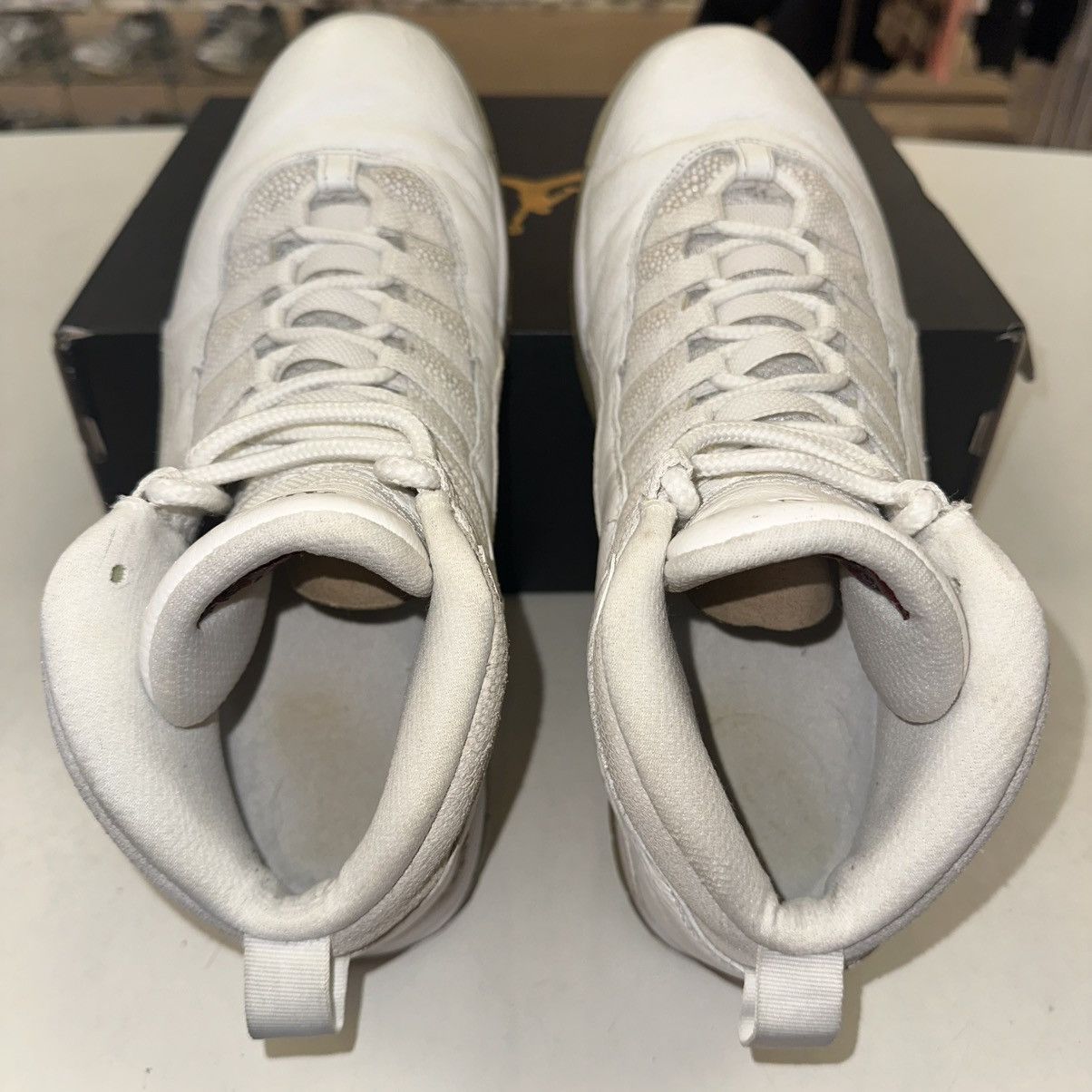 Jordan Brand Size 11 - OVO x Air Jordan 10 Retro White - 819955-100 Size US 11 / EU 44 - 3 Thumbnail