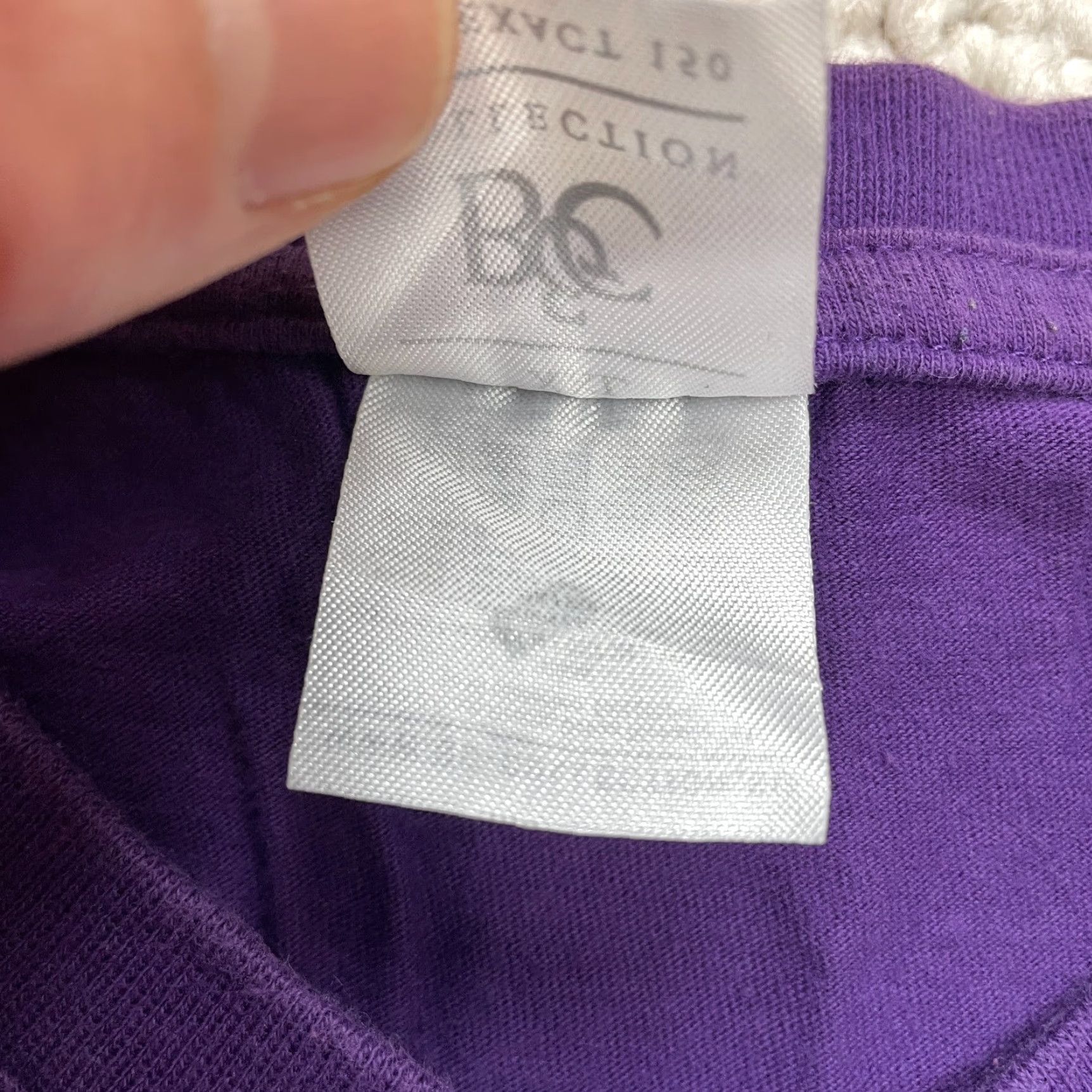 Vintage B&C Collection Shirt Mens 2XL Purple Evolution Jazz Music Logo Short Sleeve Crew Neck T-Shirt Size US XXL / EU 58 / 5 - 4 Thumbnail