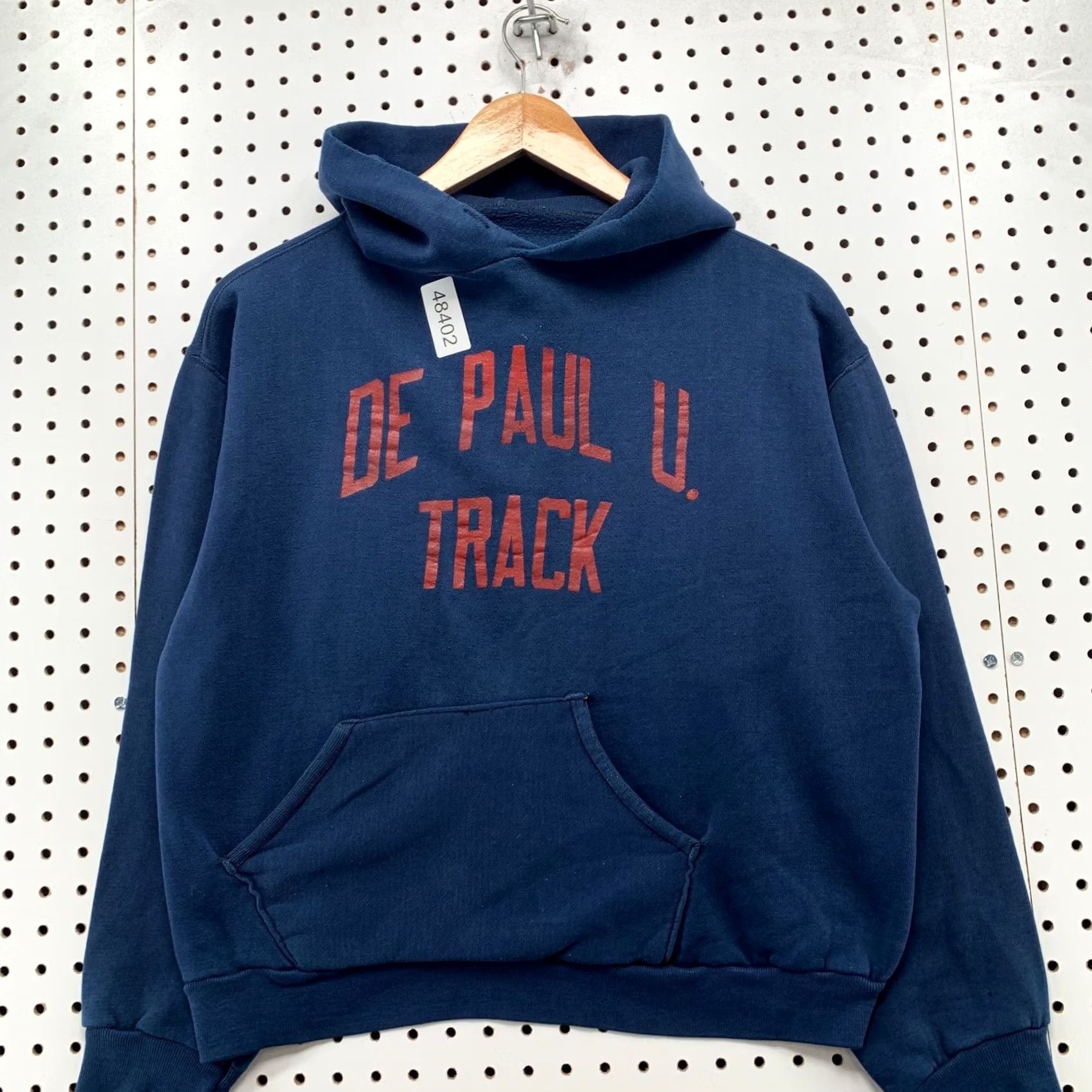Russell Athletic VINTAGE Russell Athletic Track Hoodie Sweatshirt Mens M DEPAUL GOLD TAG Hoodie Mens M Blue University 70s Size US M / EU 48-50 / 2 - 5 Thumbnail
