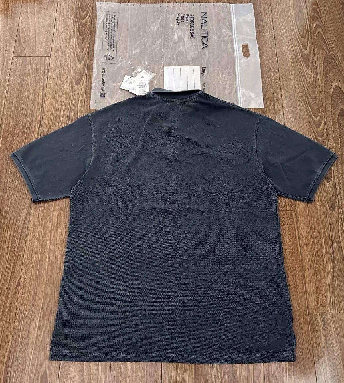 Nautica NAUTICA Pigment Dyed “TOO HEAVY” S/S pigment washed polo Size US L / EU 52-54 / 3 - 2 Thumbnail